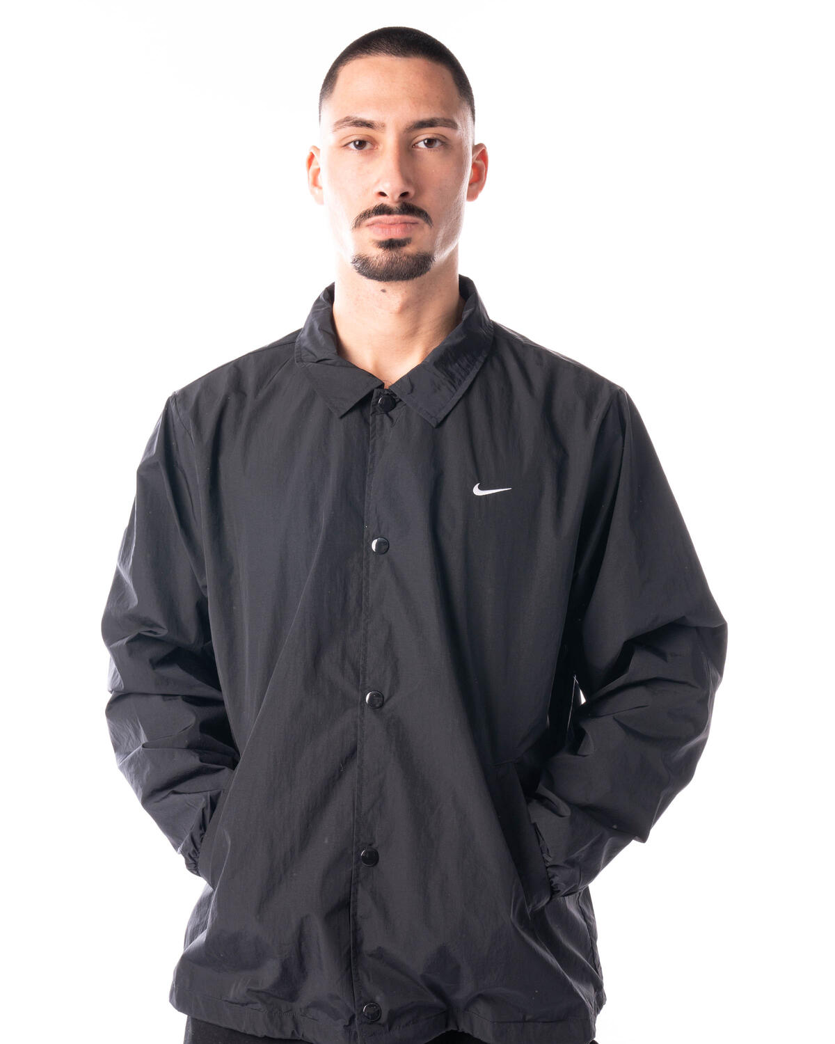 Nike Coaches Jacket Black - Image 9