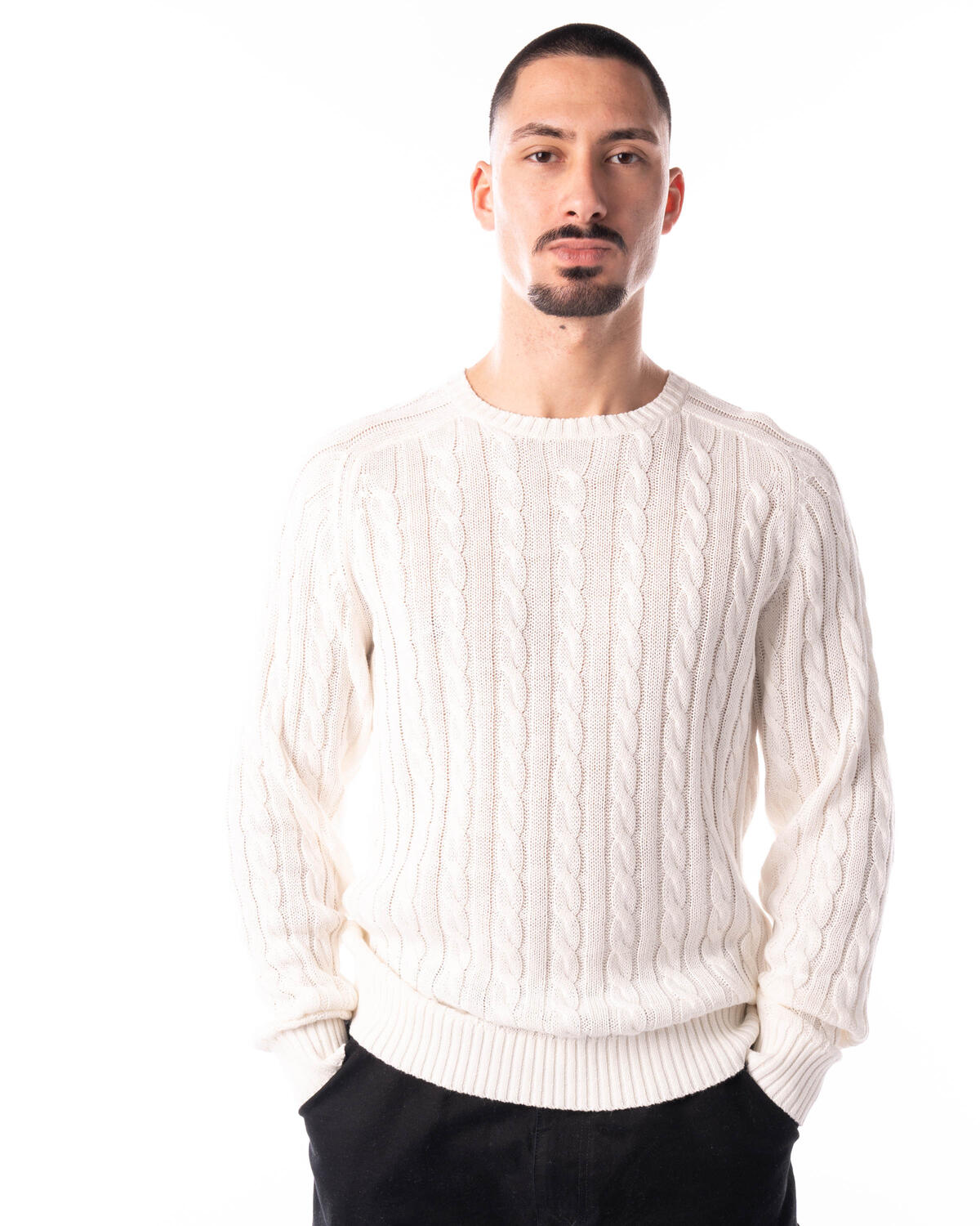 Beamsplus Crew Cable Cotton Linen - Image 3