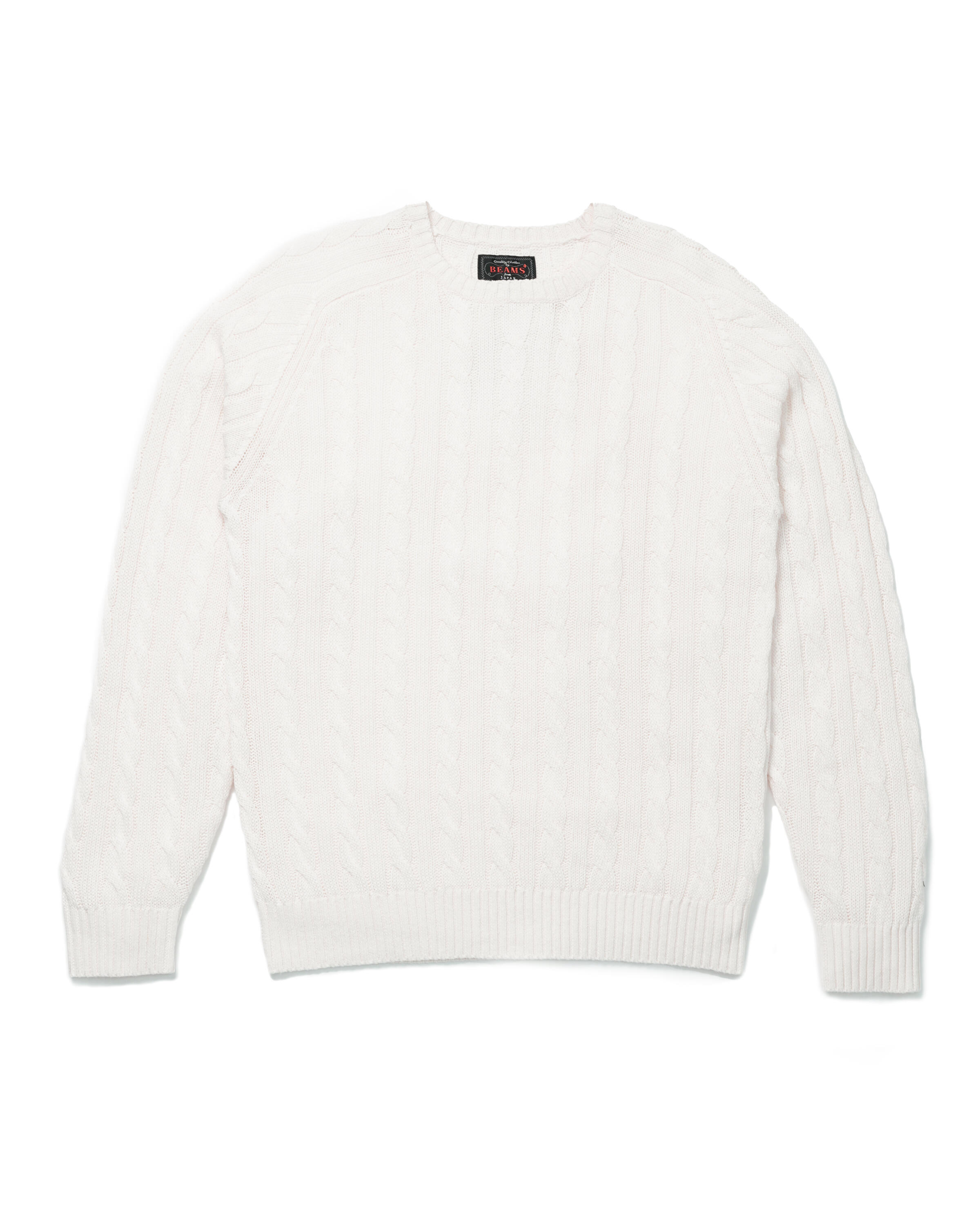 Beams+ Crew Cable Cotton Linen