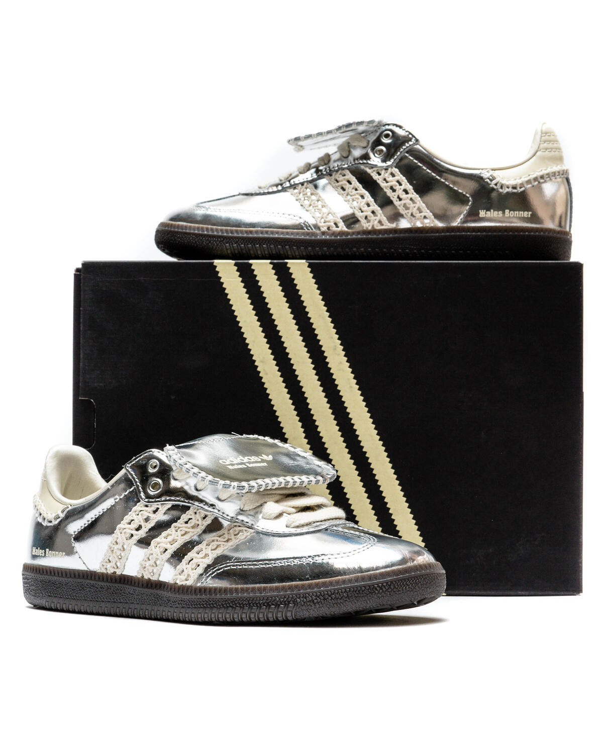 Adidas Originals x Wales Bonner Silver Samba - Image 6