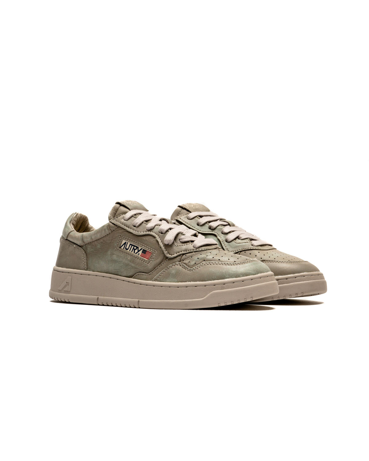 Autry Medalist Low Solid Goat Chateaux Grey - Image 3