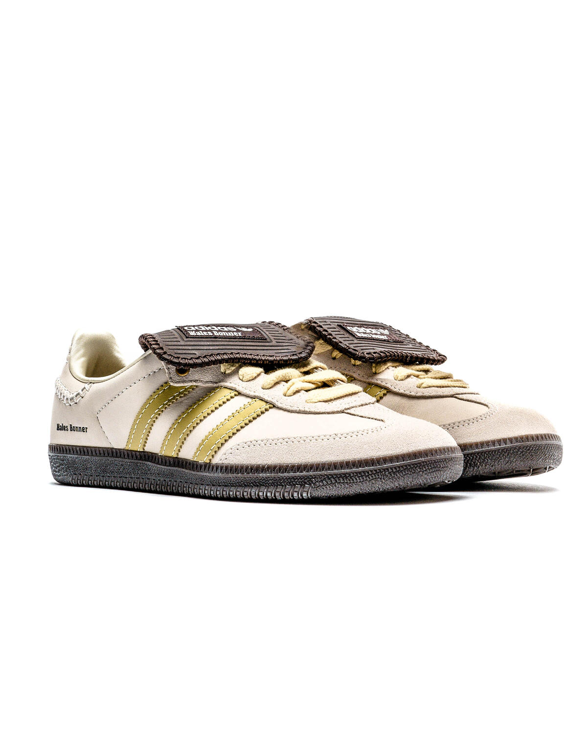 Adidas Originals x Wales Bonner Samba Nubuck - Ectrin/Almyel/Brown - Image 3