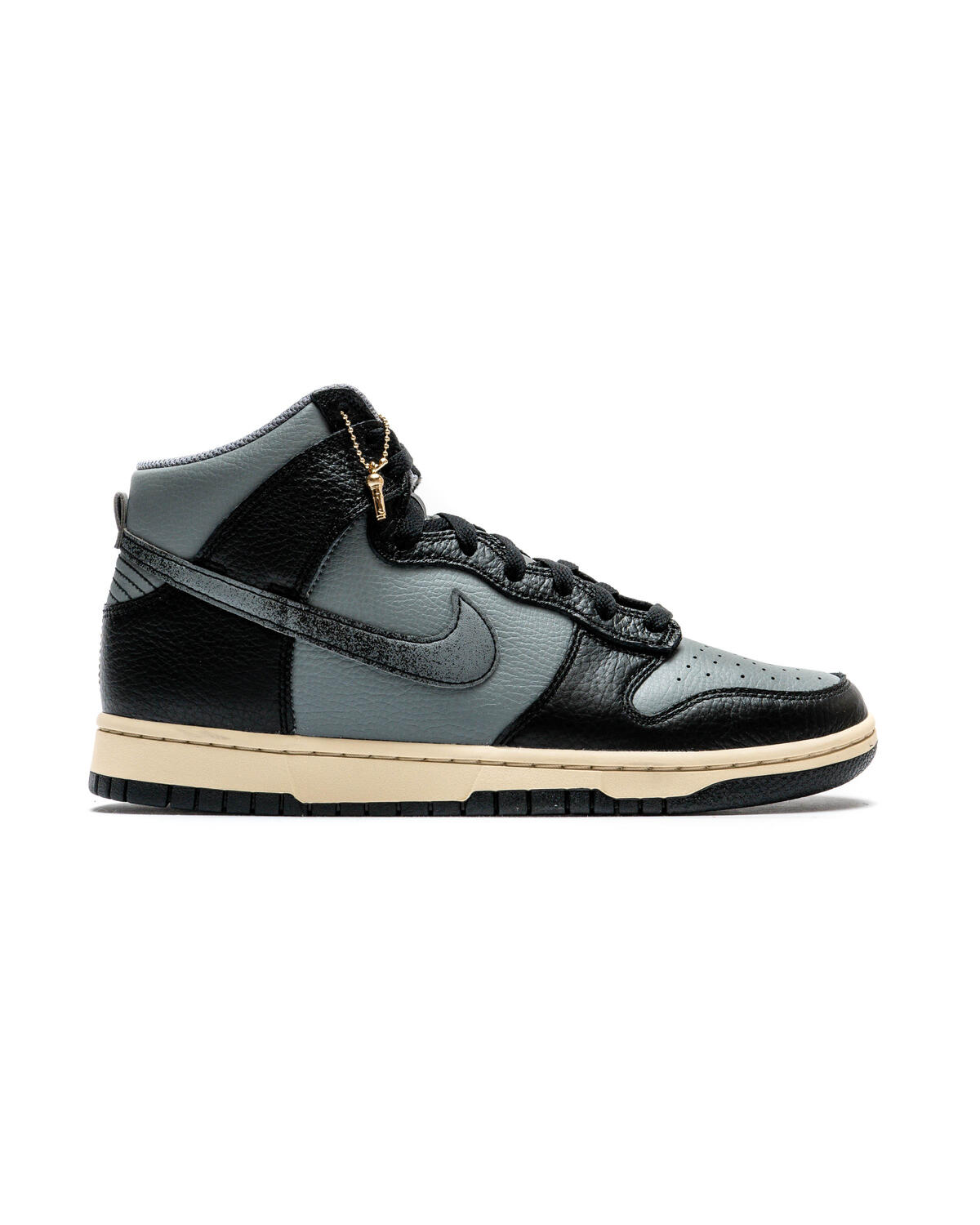 Nike Dunk High Smoke Grey/Black/Beach - Image 2