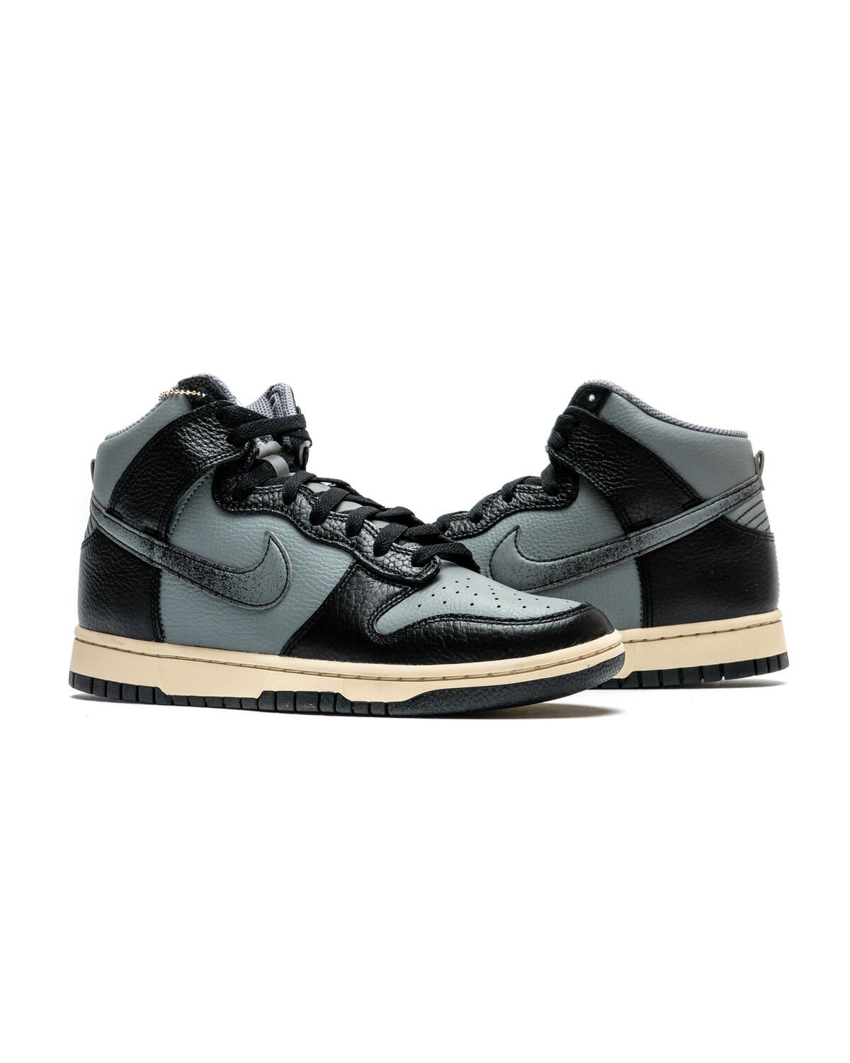 Nike Dunk High Smoke Grey/Black/Beach - Image 5