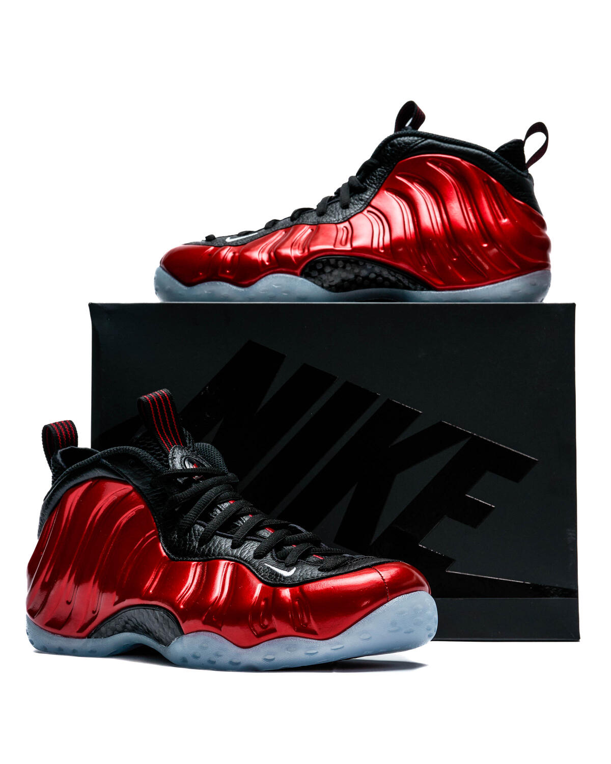 Nike Air Foamposite One Varsity Red / White - Black - Image 34