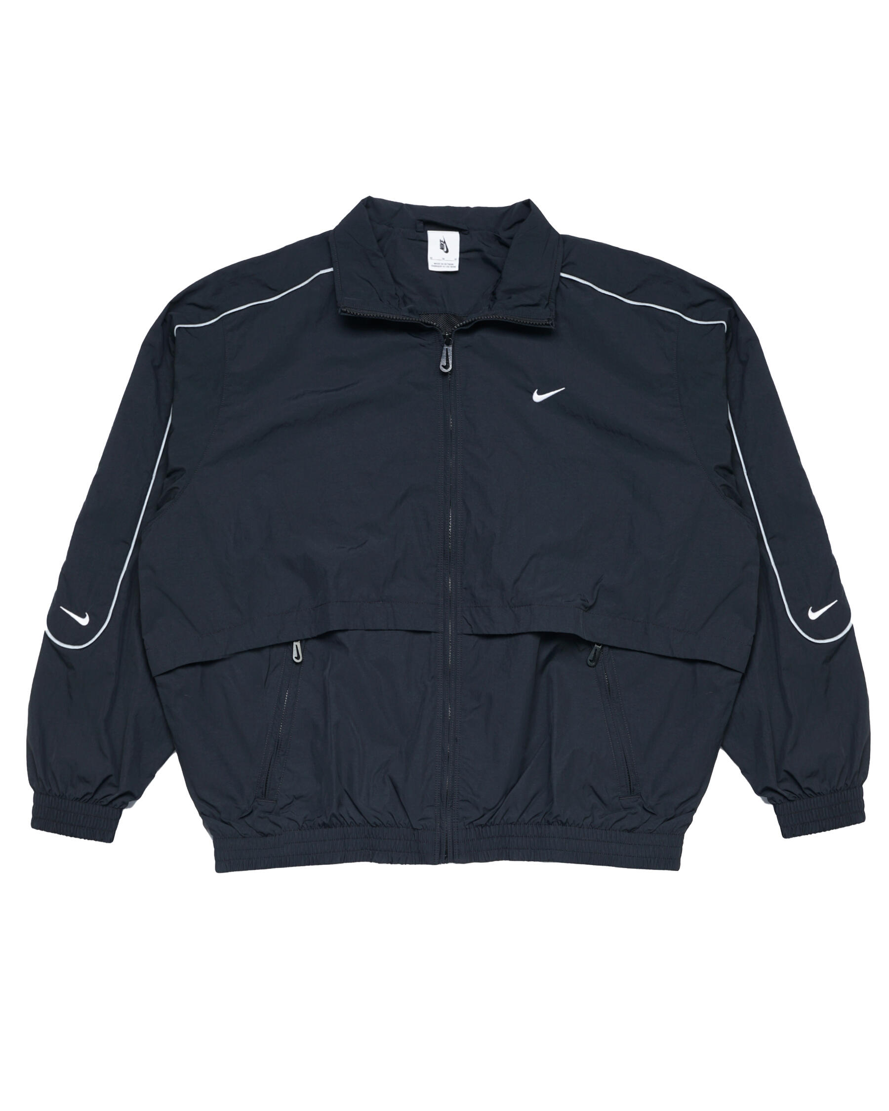 Nike SOLO SWOOSH WOVEN TRACK JACKET | FB8622-010 | AFEW STORE