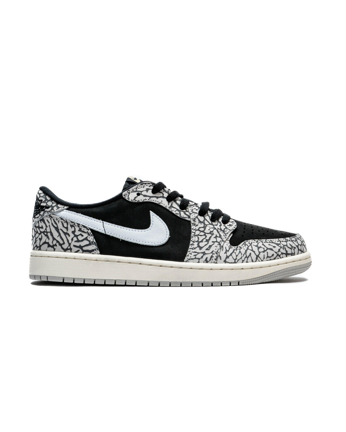 Jordan Air Jordan 1 Retro Low OG 'Black Cement' Grade-School (GS) - Image 2