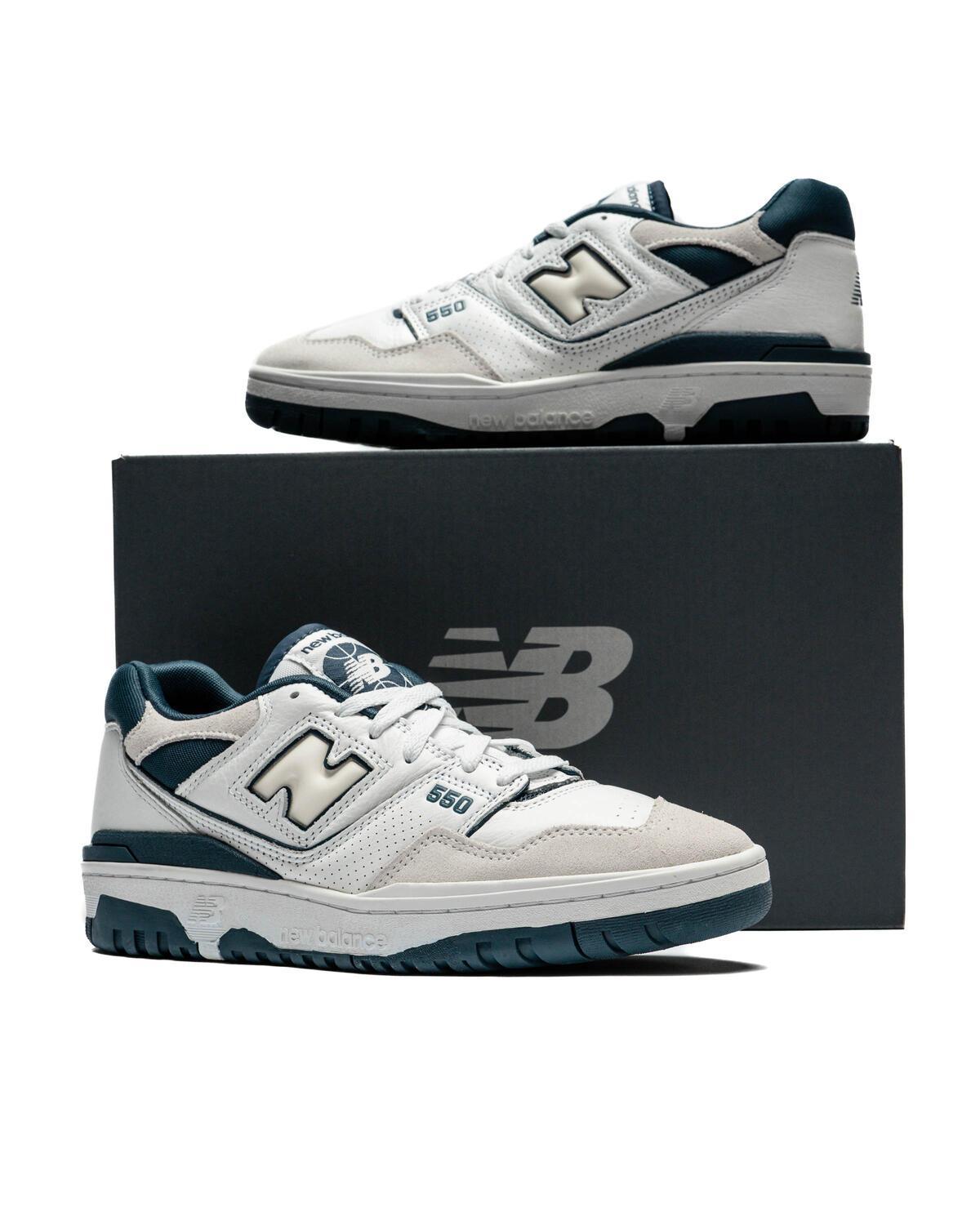 New Balance 550 White/Blue - Image 6