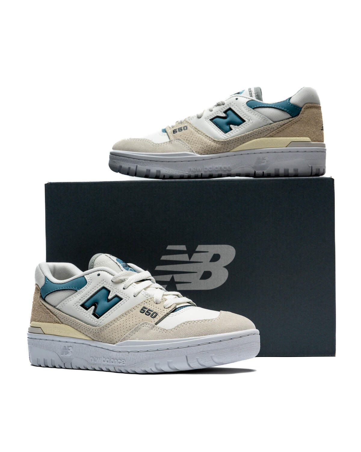 New Balance 550 'Sea Salt / Blue' (Women's) - Image 6