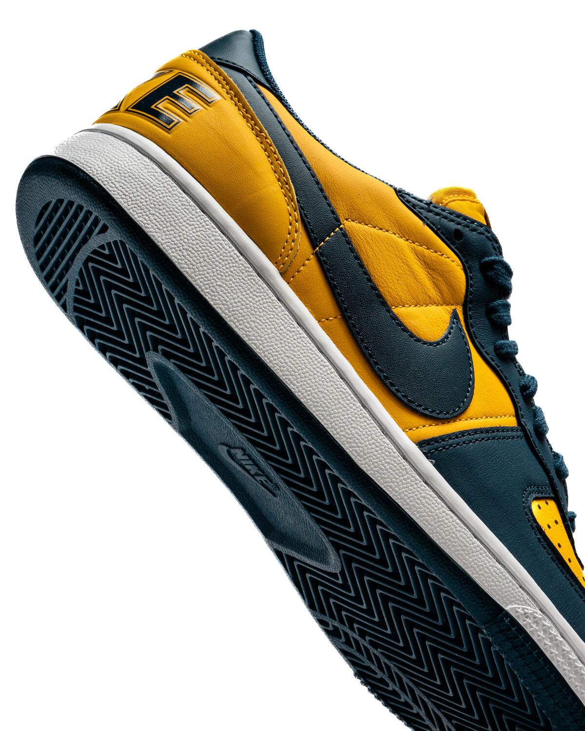 Nike Terminator Low OG Michigan Mens Leather Basketball Shoes Size 9 FJ4206-700 Nike Terminator Low OG Shoes – Extra Butter main image 3