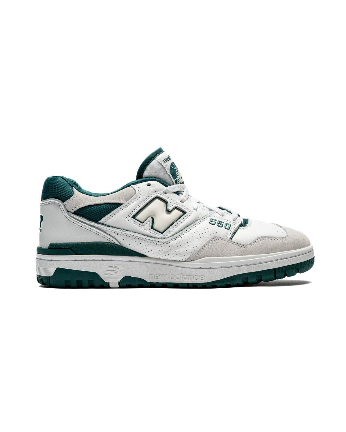 New Balance 550 White / Vintage Teal - Image 2