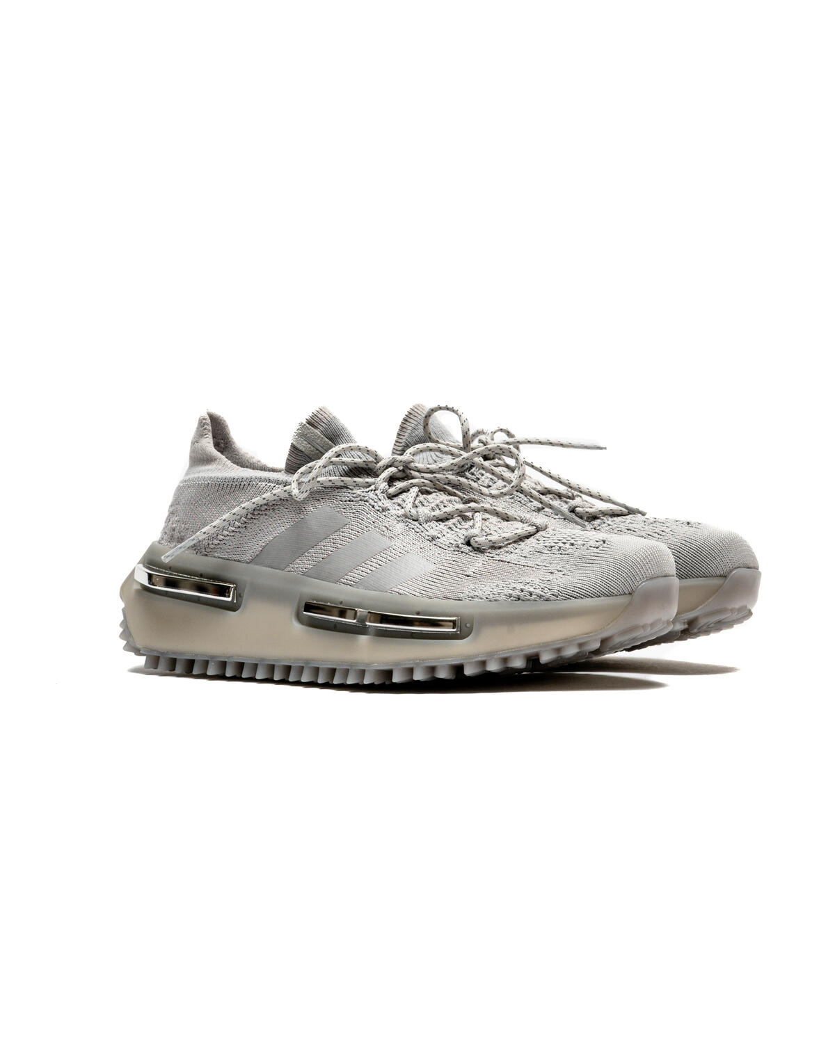 Adidas NMD S1 Grey Two/Grey One/Silver Metallic - Image 3