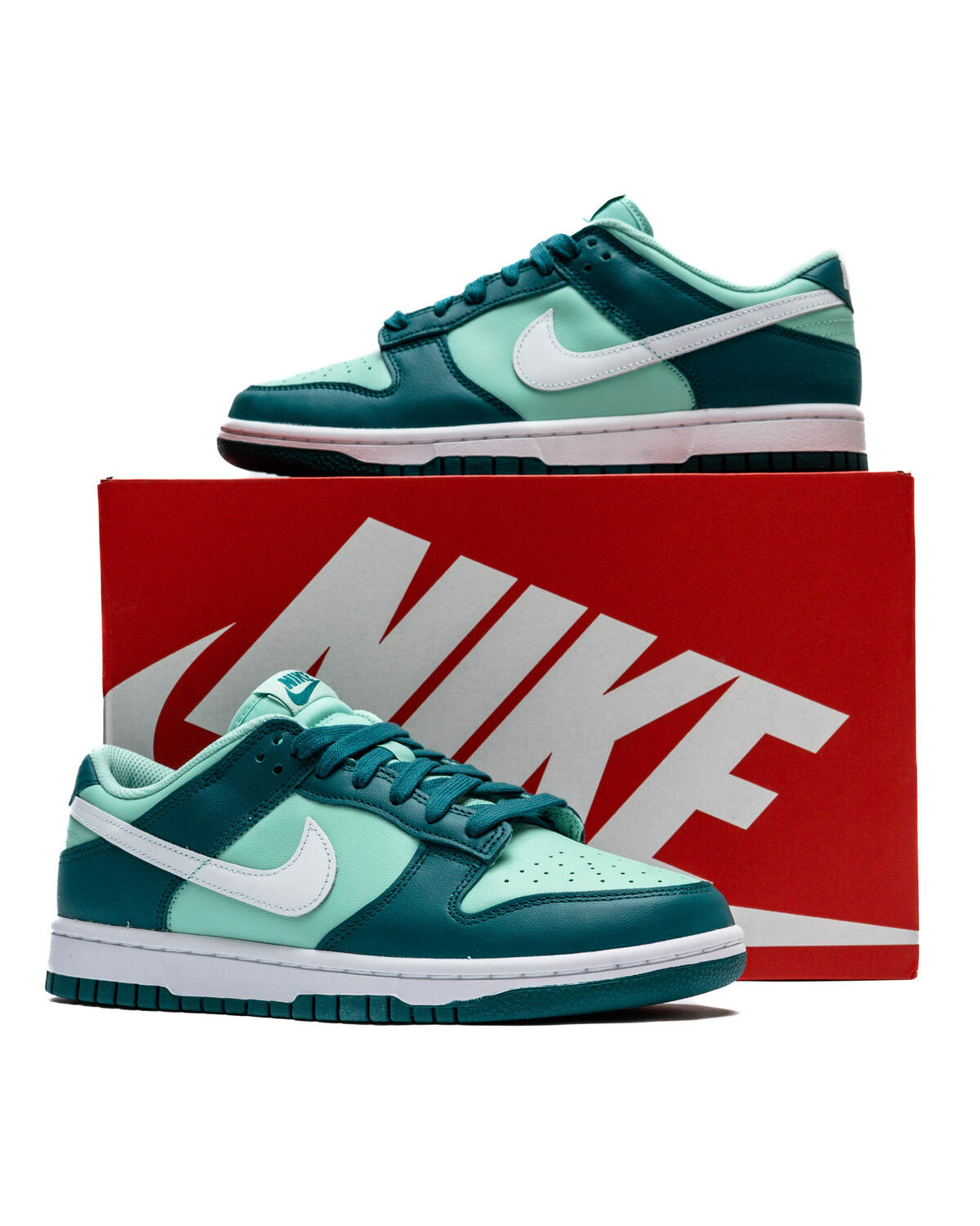 Nike Dunk Low Geode Teal / White (Women's) - Image 6