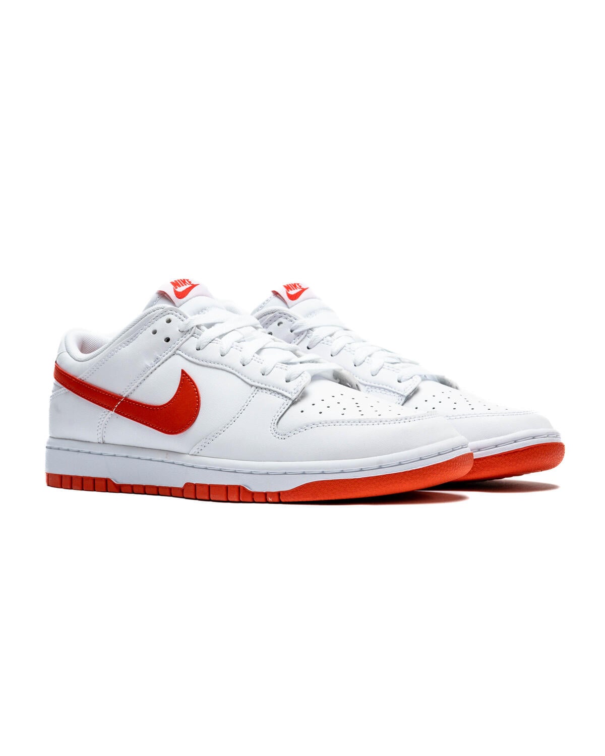 Nike Dunk Low White / Picante Red - Image 11
