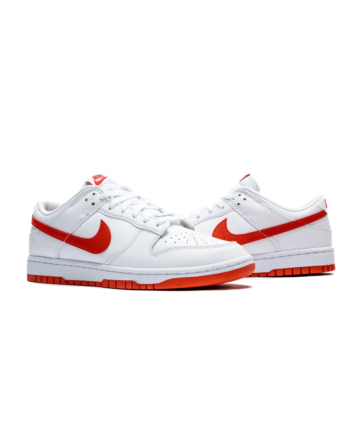 Nike Dunk Low White / Picante Red - Image 13