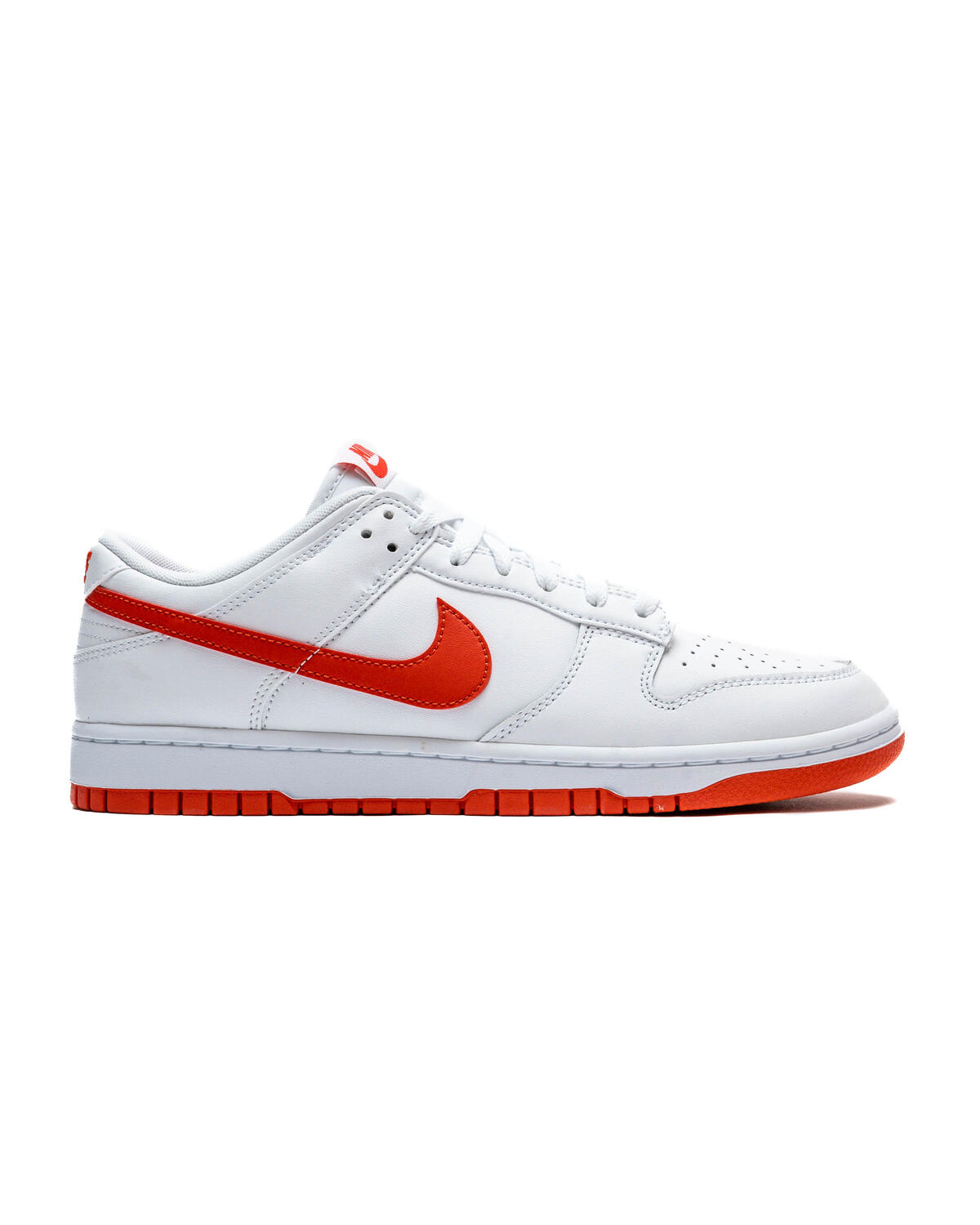 Nike Dunk Low White / Picante Red - Image 25