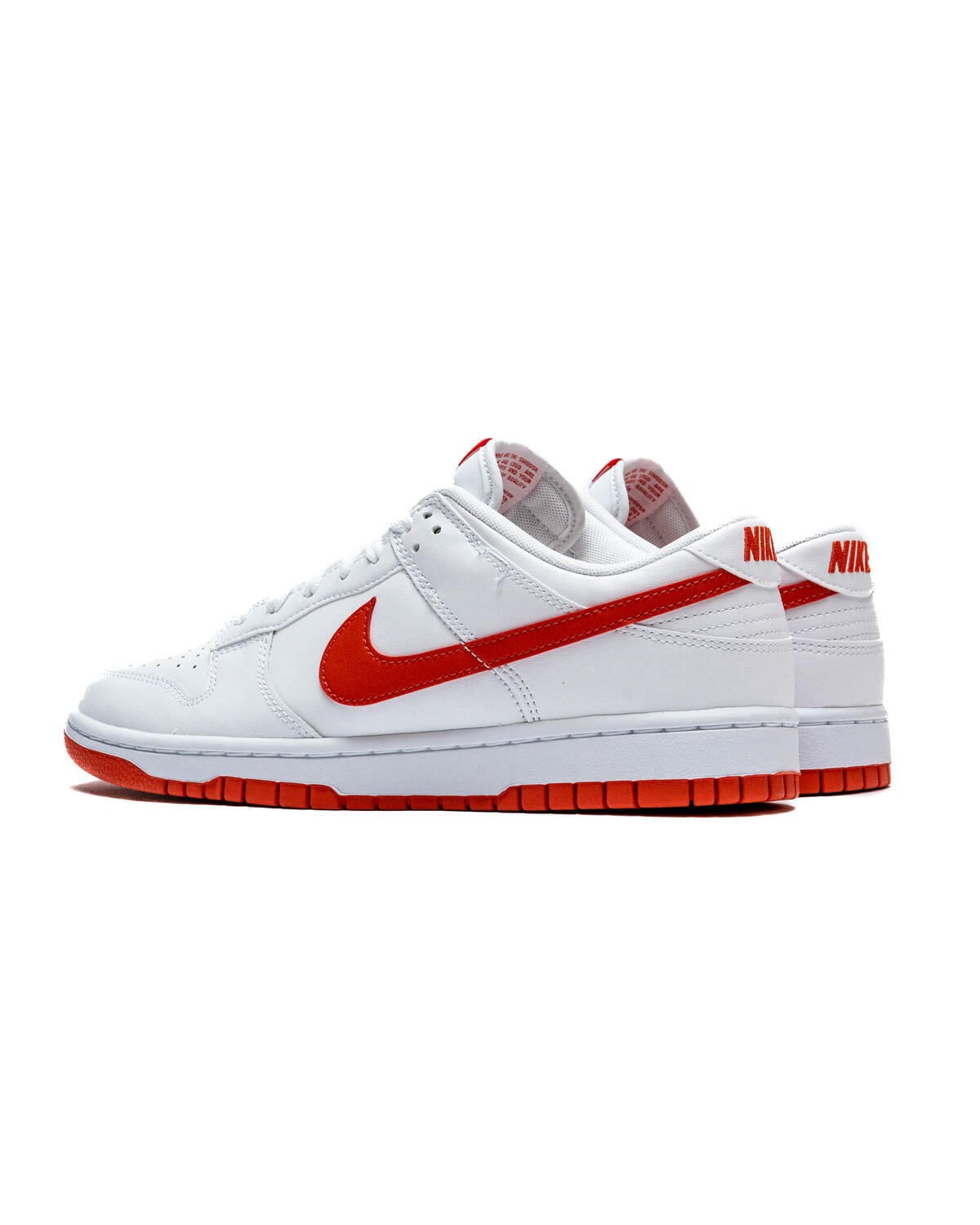 Nike Dunk Low White / Picante Red - Image 12