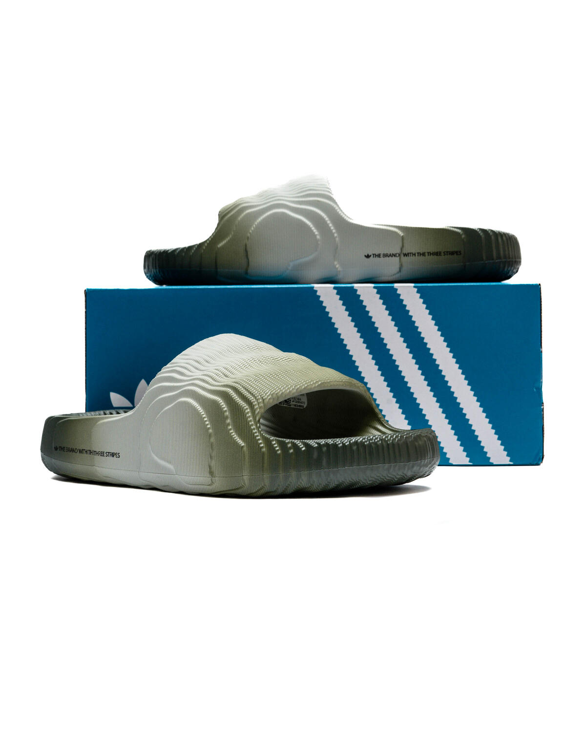 Adidas Adilette 22 Silver Green - Image 6