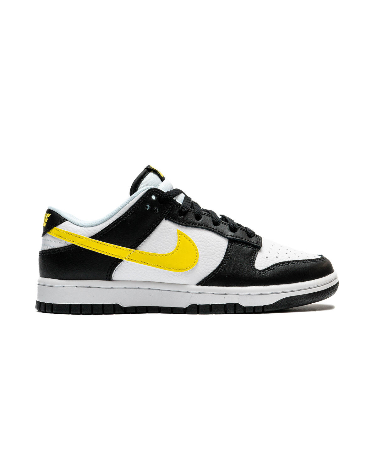 Nike Dunk Low Black / Opti Yellow / White - Image 2