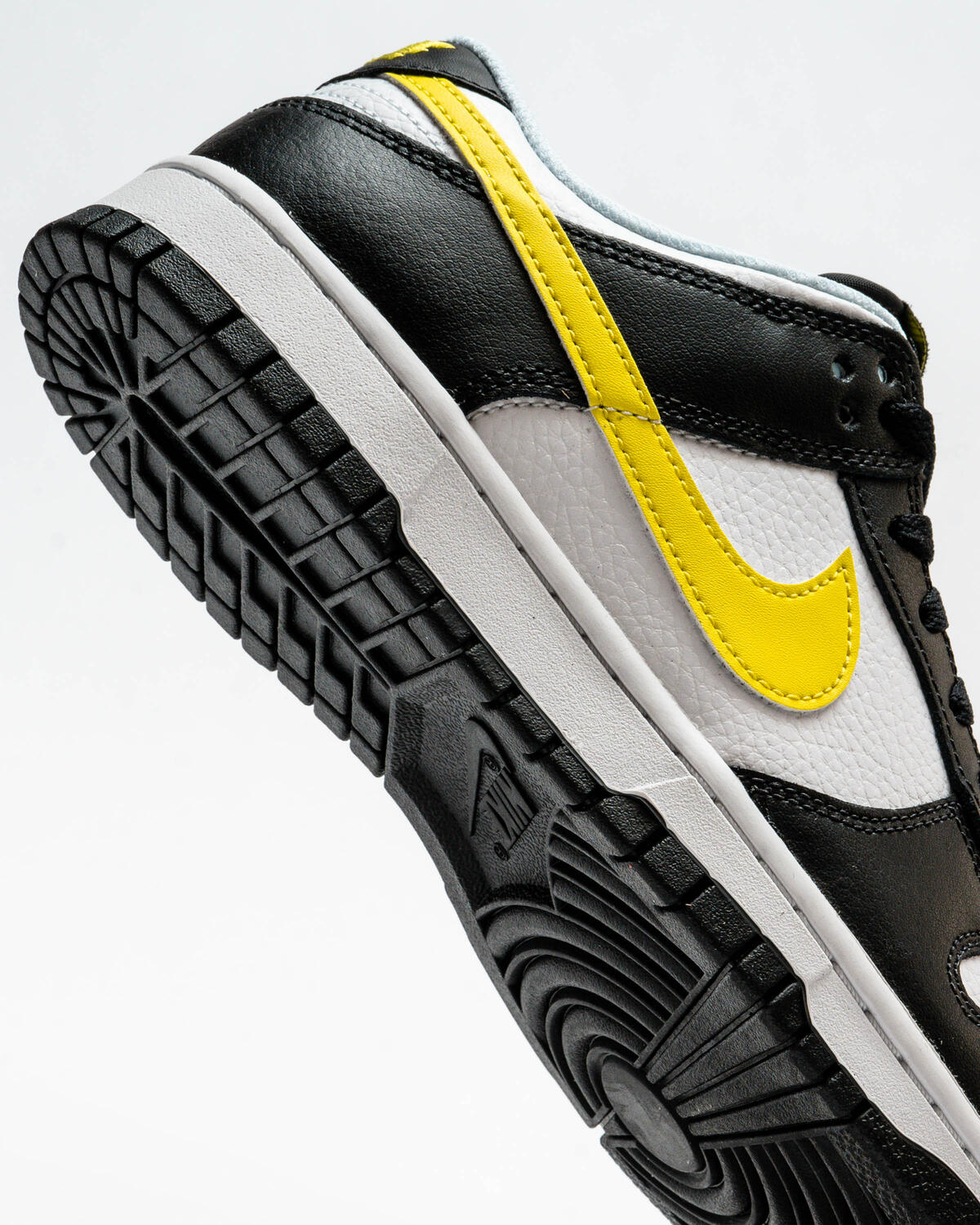 Nike Dunk Low Black / Opti Yellow / White - Image 7