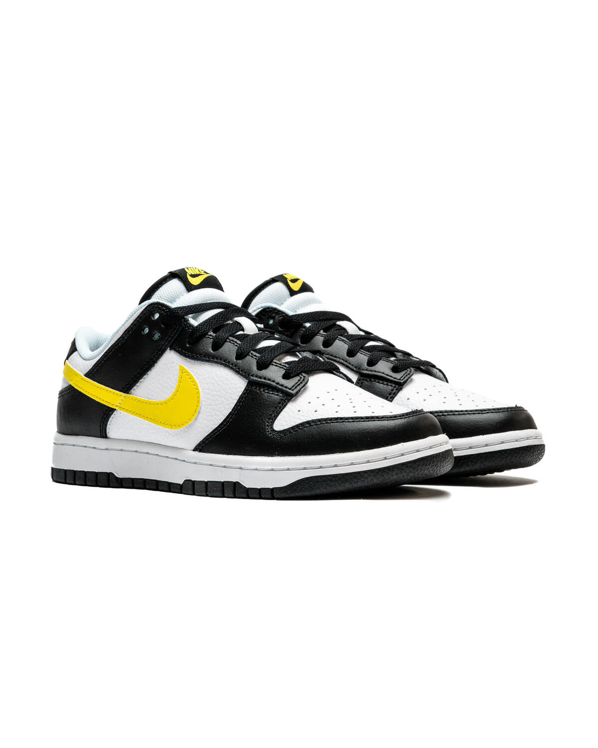 Nike Dunk Low Black / Opti Yellow / White - Image 3