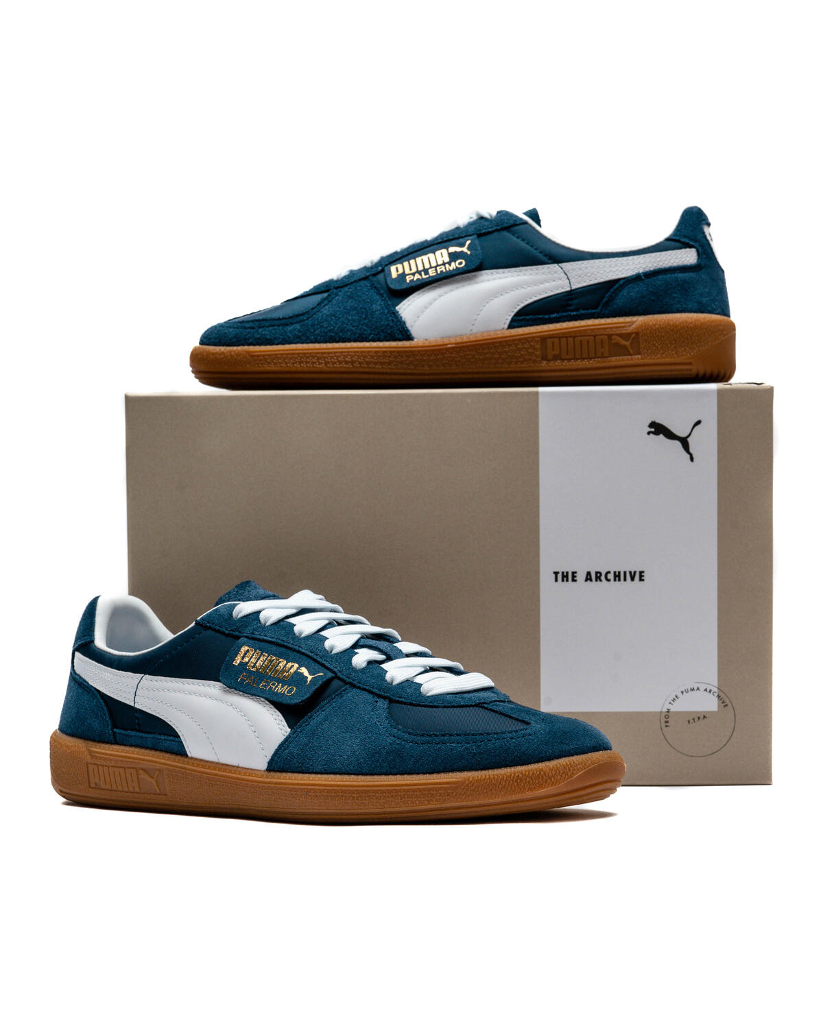 Puma Palermo OG New Navy/White/Team Gold - Image 23