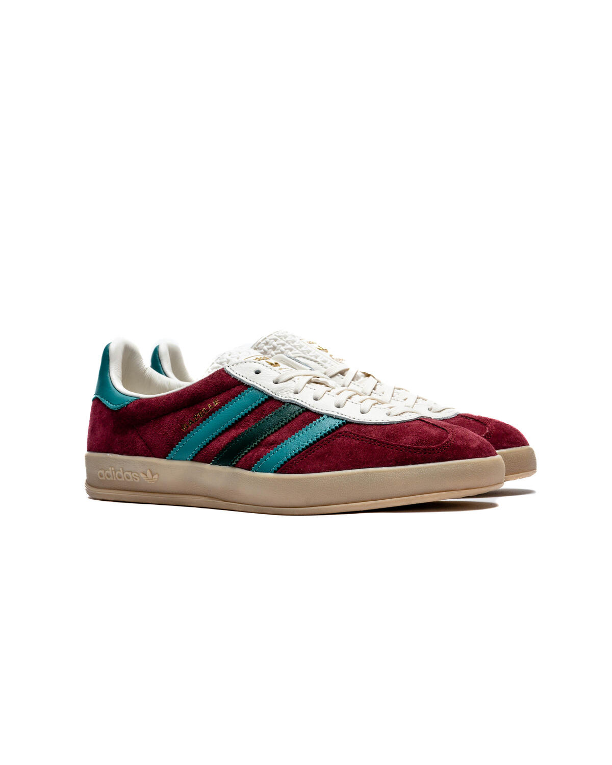 Adidas Gazelle Indoor Collegiate Burgundy/Arctic Fusion/Collegiate Green - Image 9