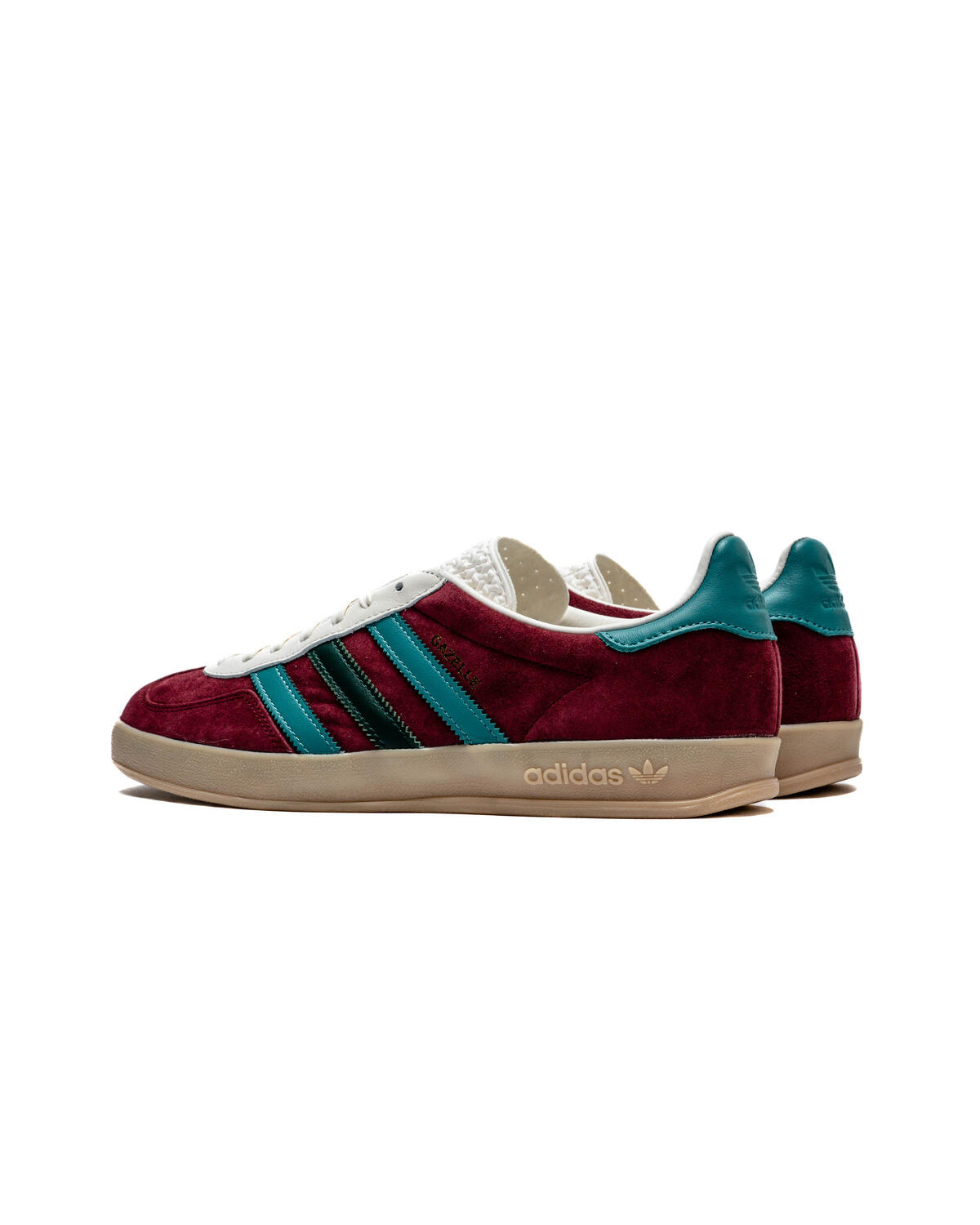 Adidas Gazelle Indoor Collegiate Burgundy/Arctic Fusion/Collegiate Green - Image 10