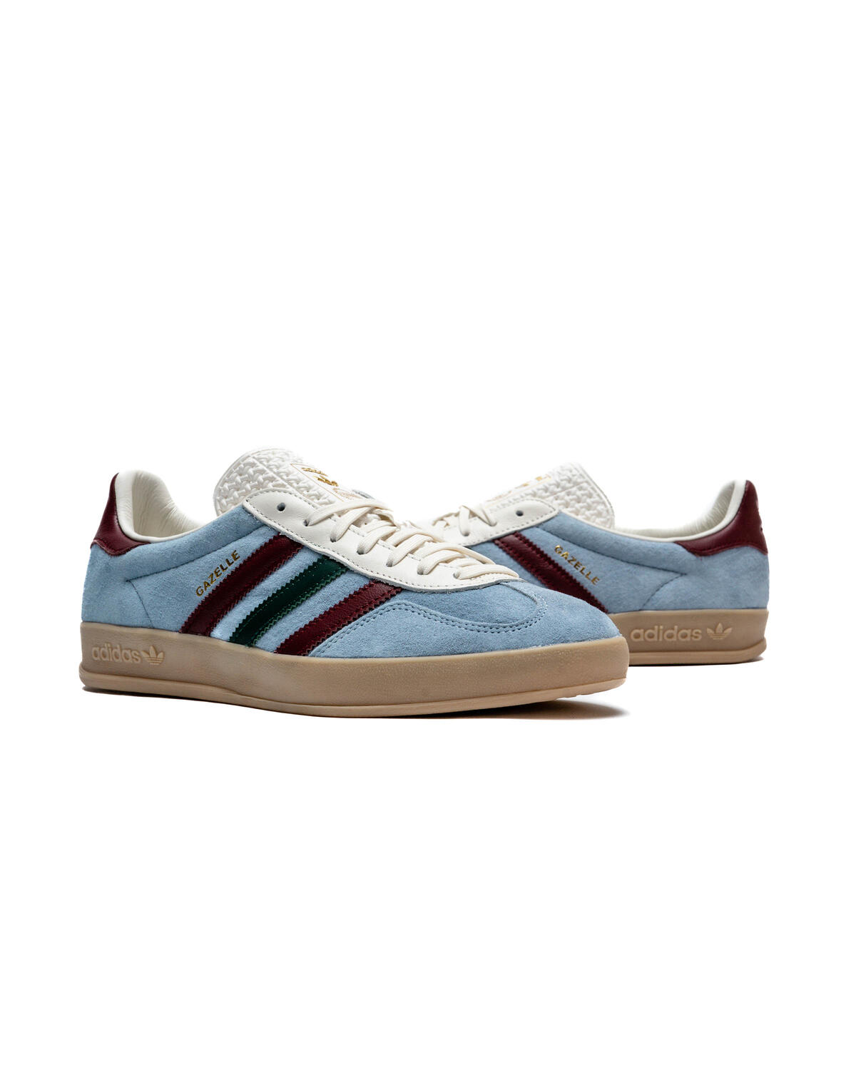 Adidas Gazelle Indoor Blue Dawn/Collegiate Burgundy/Collegiate Green - Image 15