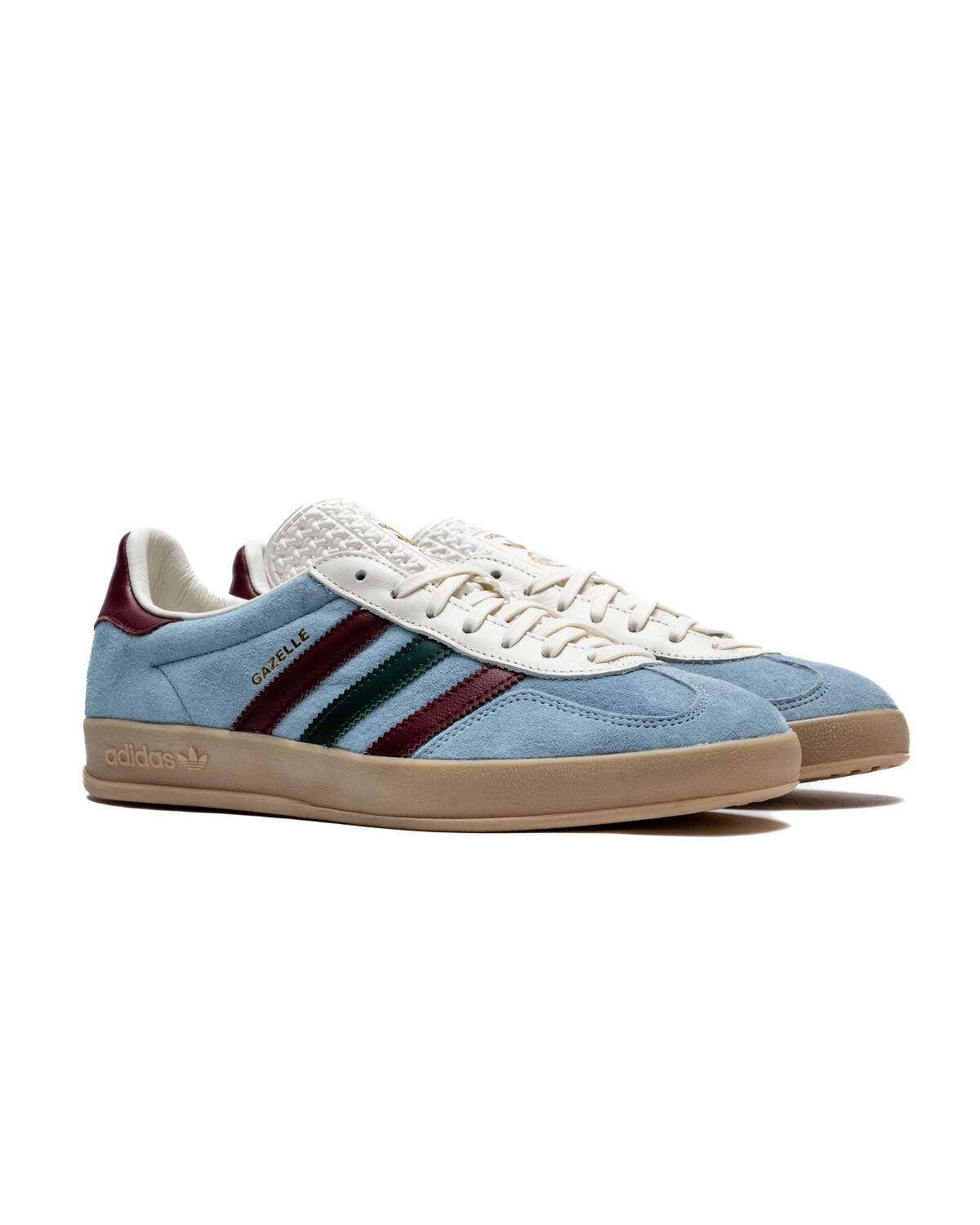 Adidas Gazelle Indoor Blue Dawn/Collegiate Burgundy/Collegiate Green - Image 13