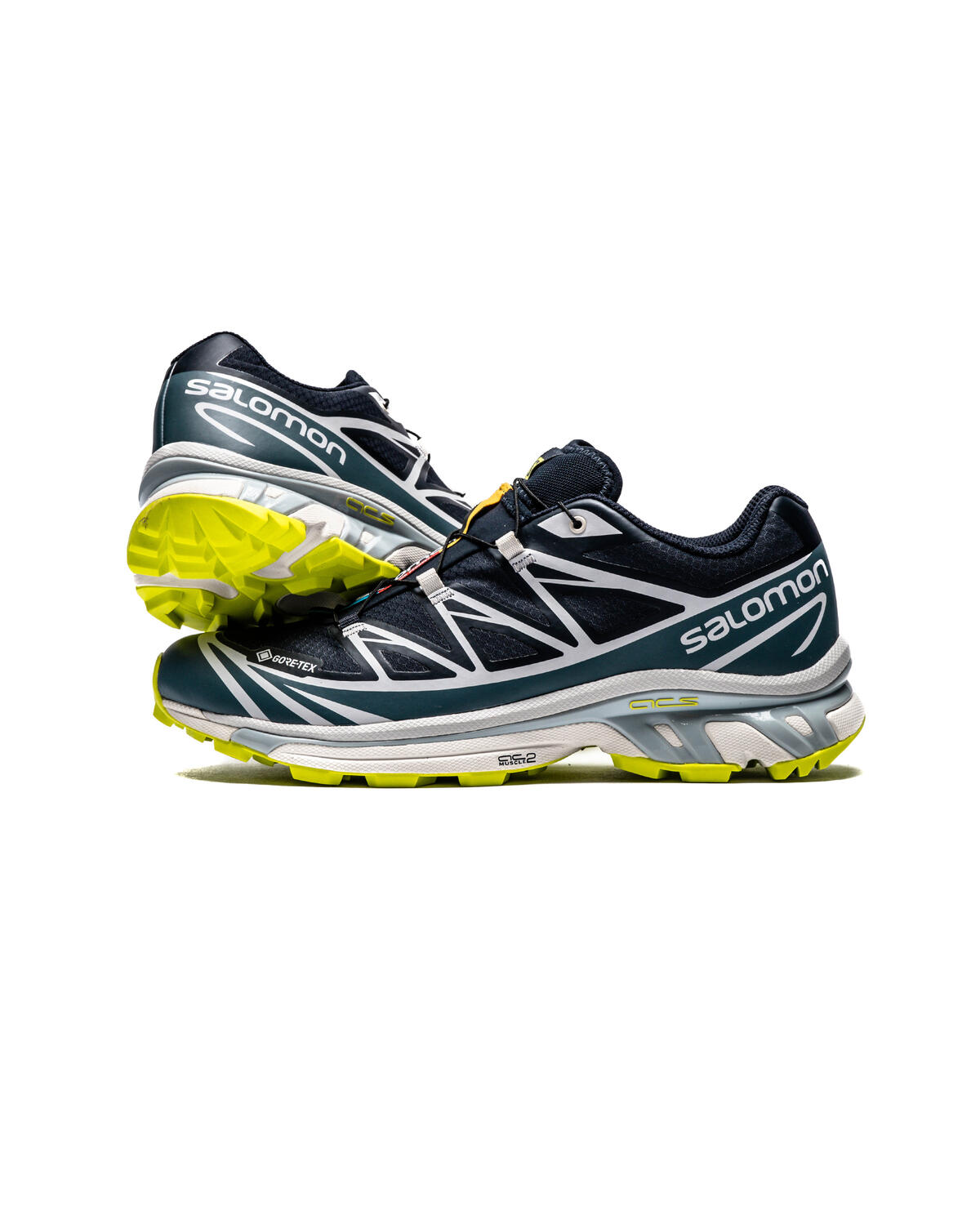 Salomon XT-6 Gore-Tex - Night Sky / China Blue / Acid Lime - Image 15