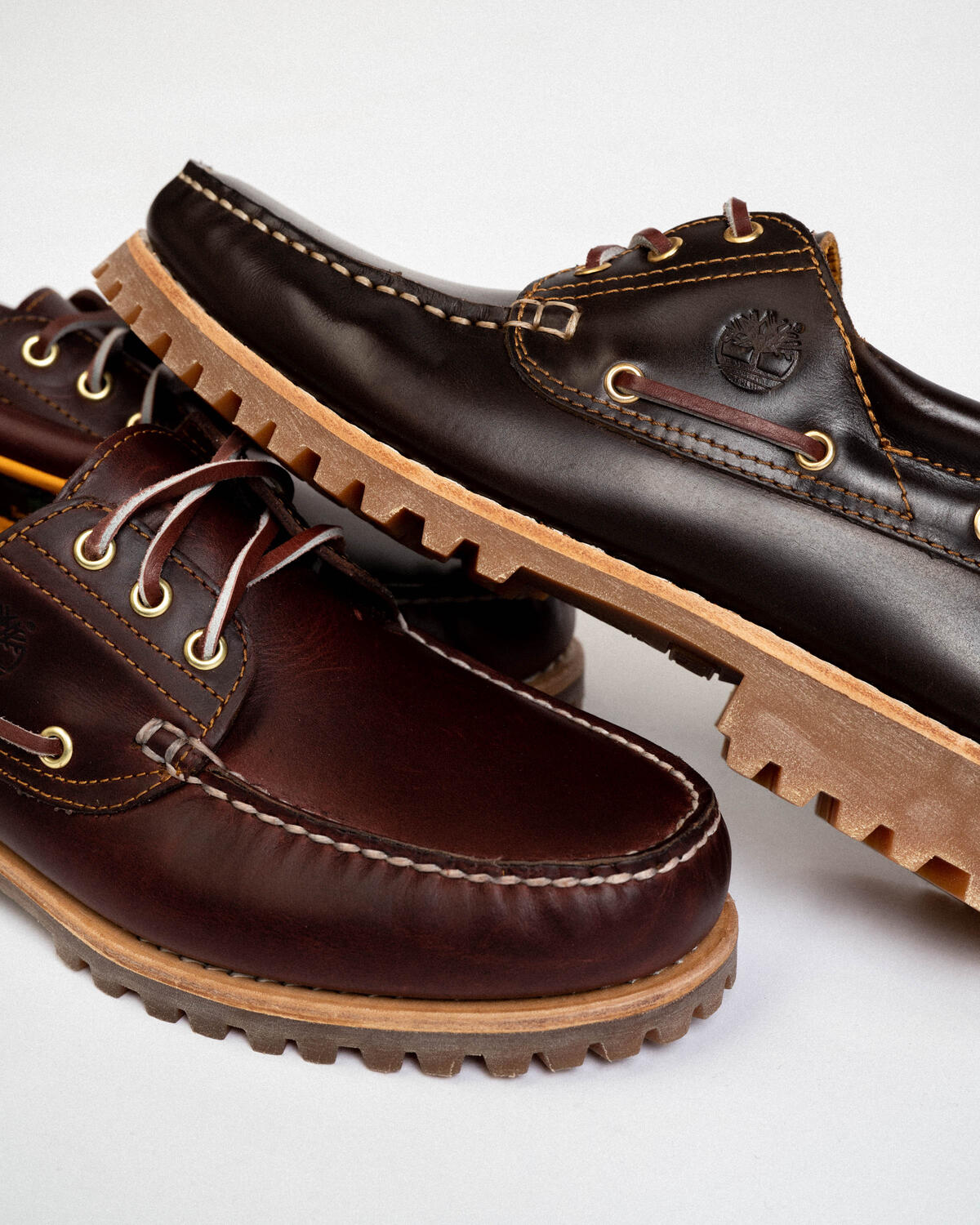 Timberland Authentic 3-Eye Lug Boat Shoe - Burgundy - Image 28
