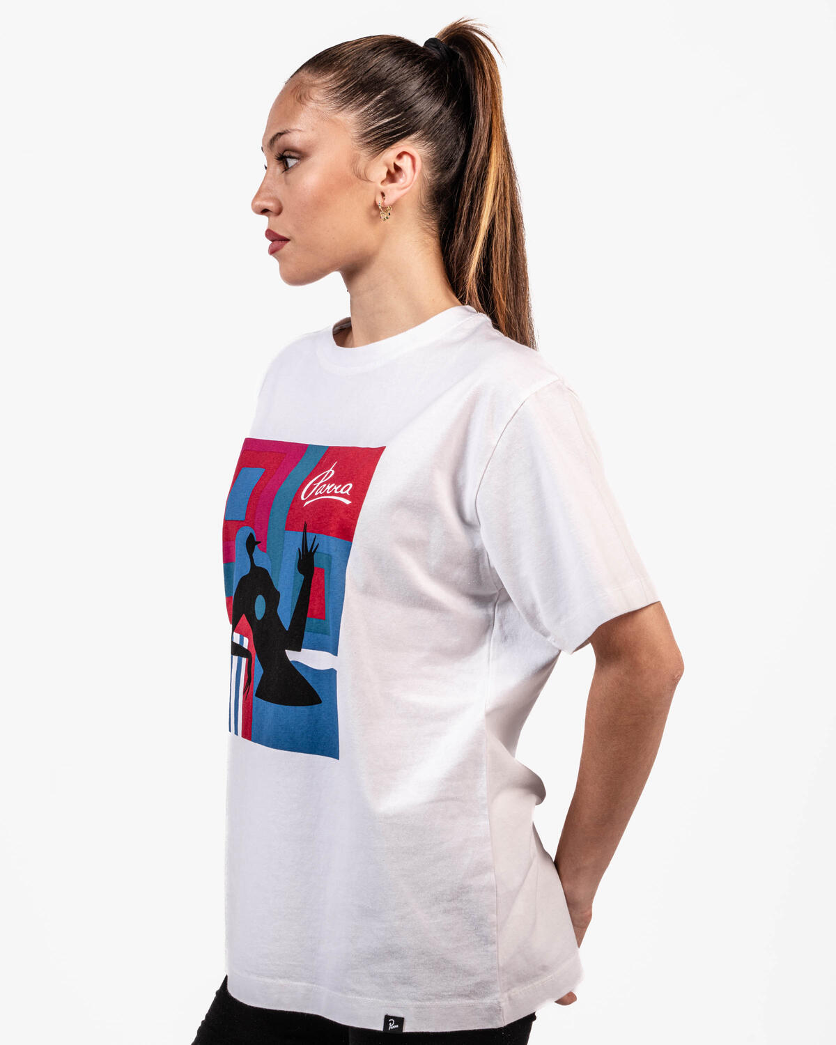 by Parra Hot Springs T-Shirt - White - Image 5