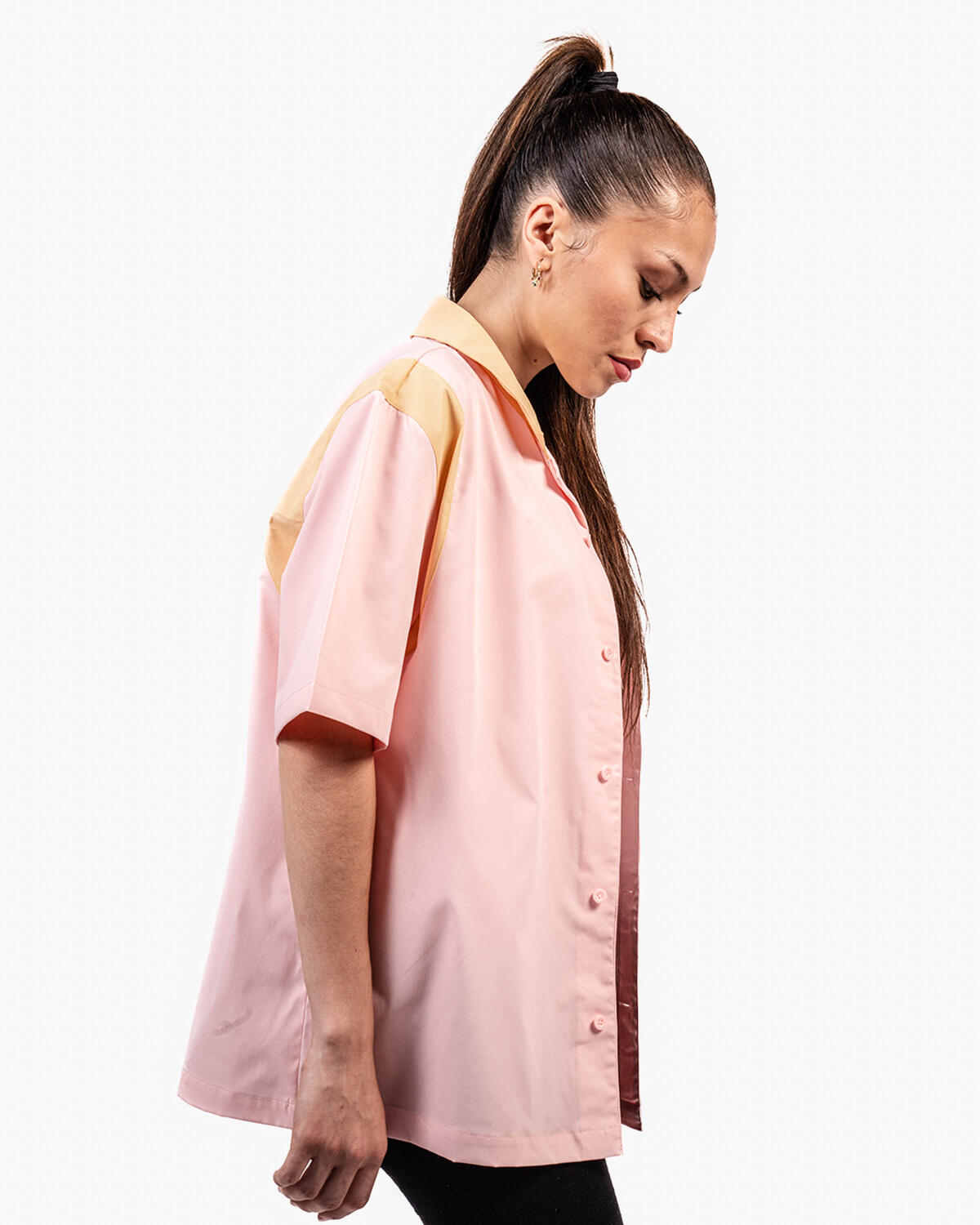 Jordan Women's Button Up Shirt Atmosphere / Celestial Gold - Image 7