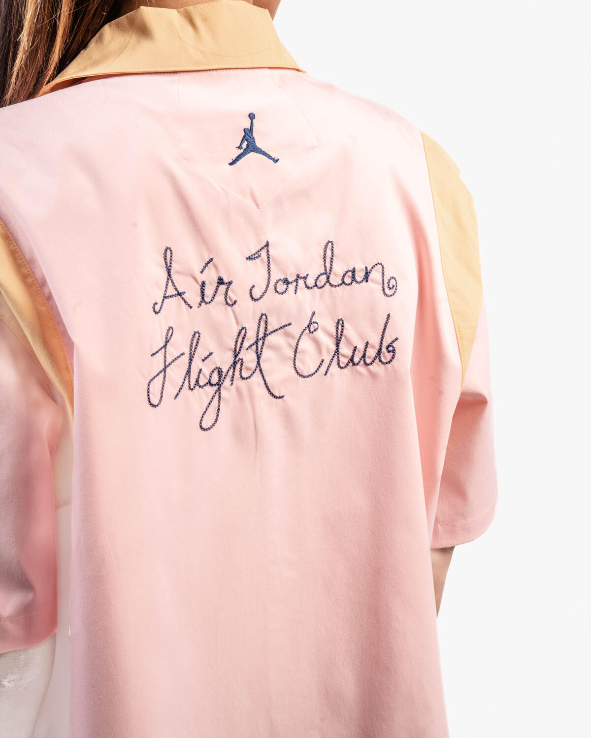 Jordan Women's Button Up Shirt Atmosphere / Celestial Gold - Image 11