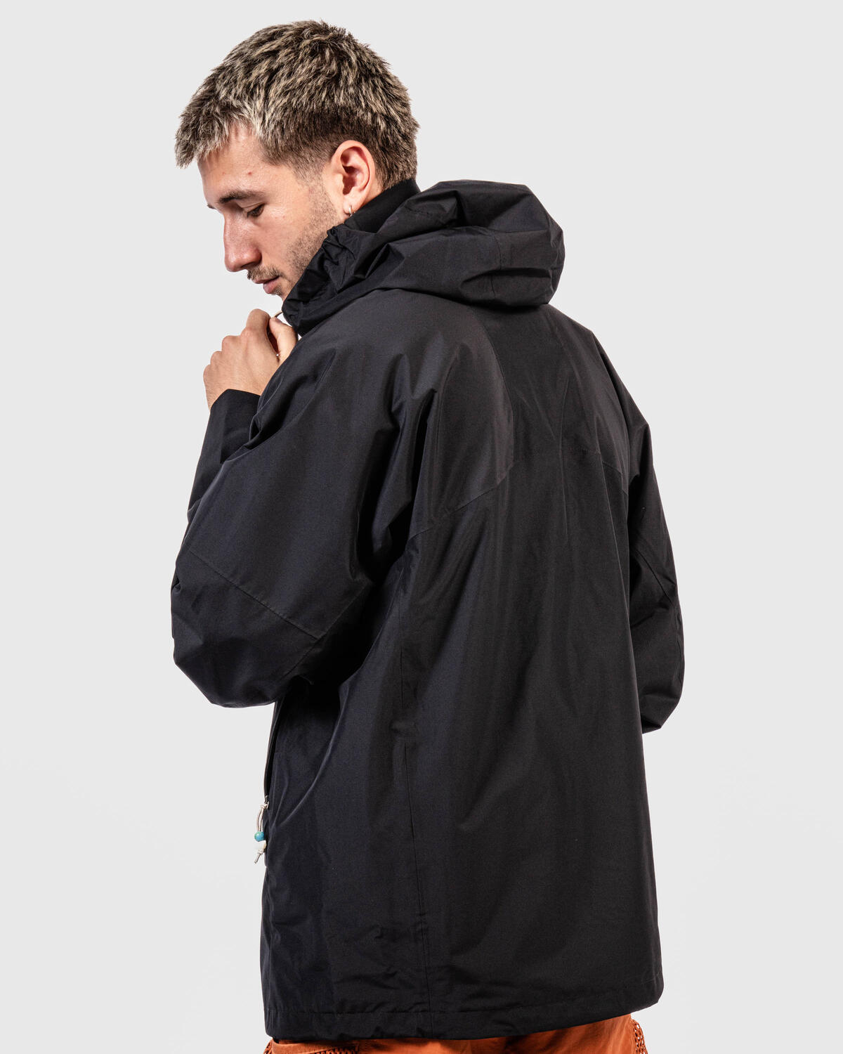 Nike ACG Cascade Rains Full Zip Jacket Black / Summit White - Image 12
