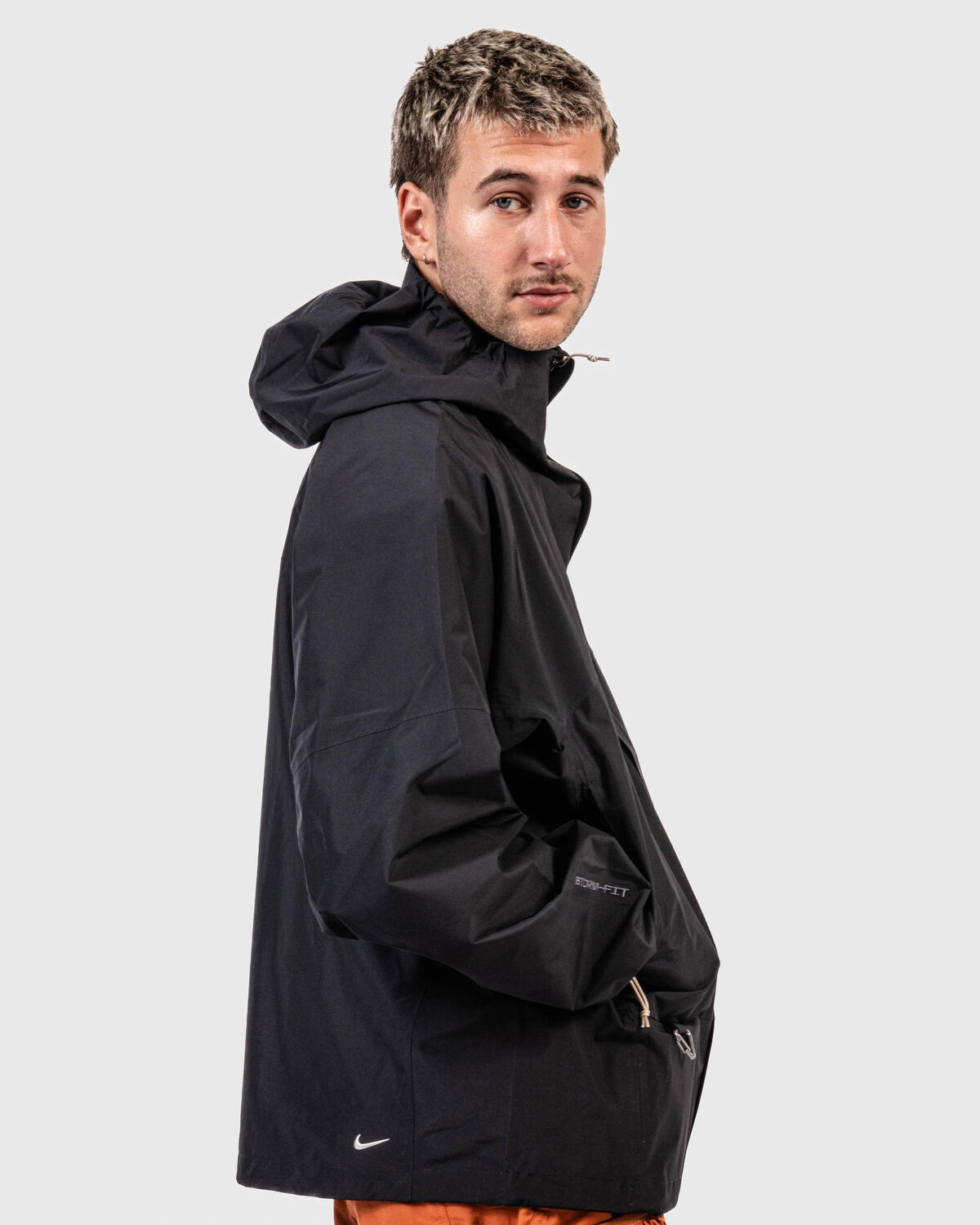 Nike ACG Cascade Rains Full Zip Jacket Black / Summit White - Image 11