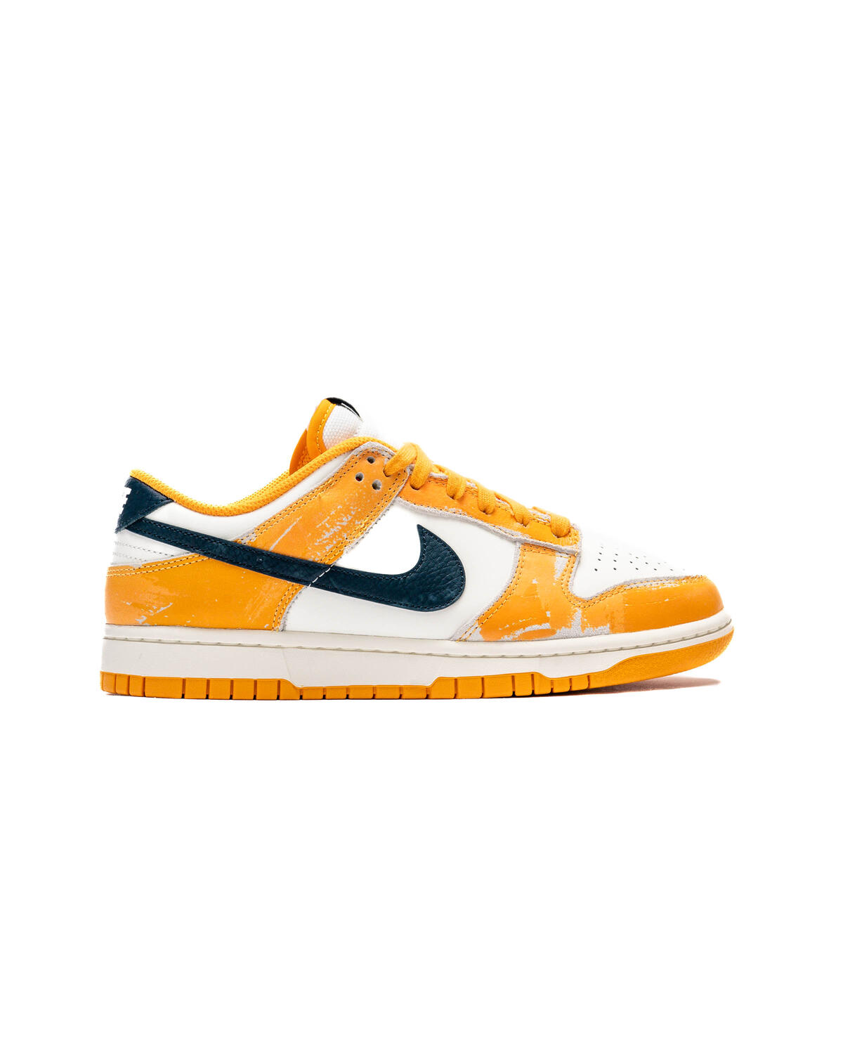 Nike Dunk Low Sail / Obsidian - Laser Orange - Sundial - Image 2