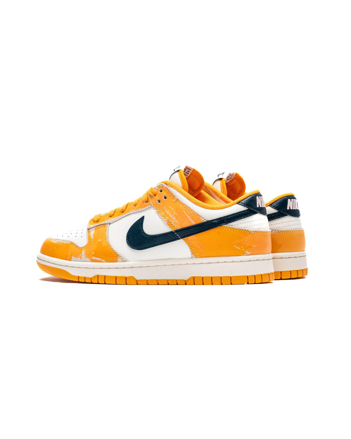 Nike Dunk Low Sail / Obsidian - Laser Orange - Sundial - Image 4