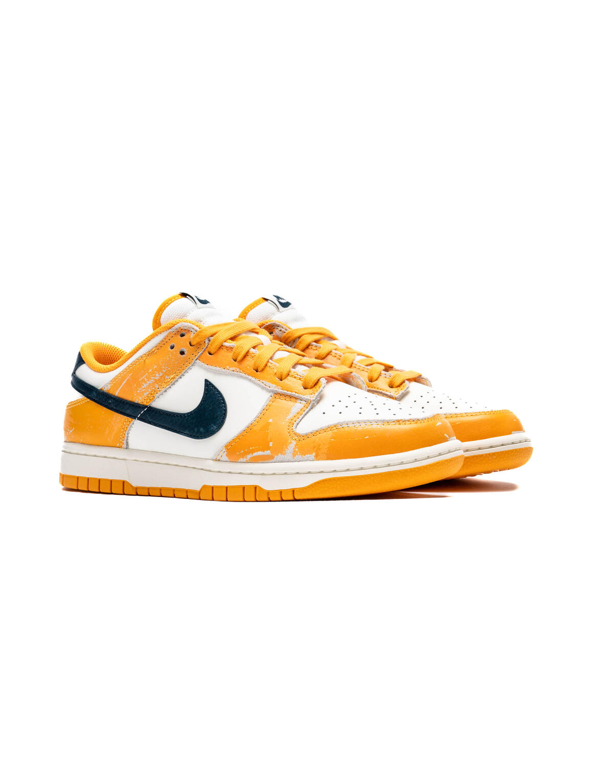 Nike Dunk Low Sail / Obsidian - Laser Orange - Sundial - Image 3