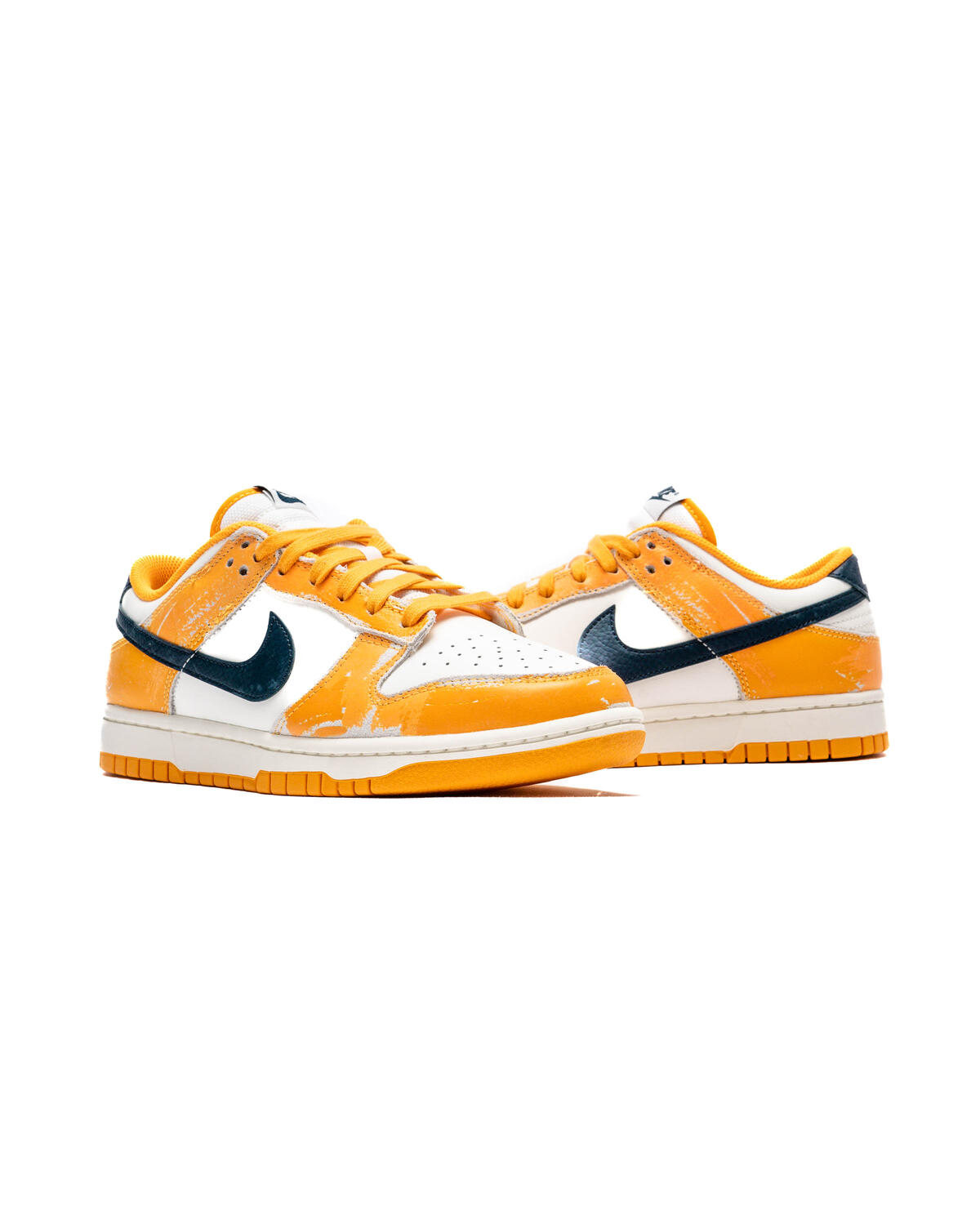Nike Dunk Low Sail / Obsidian - Laser Orange - Sundial - Image 5