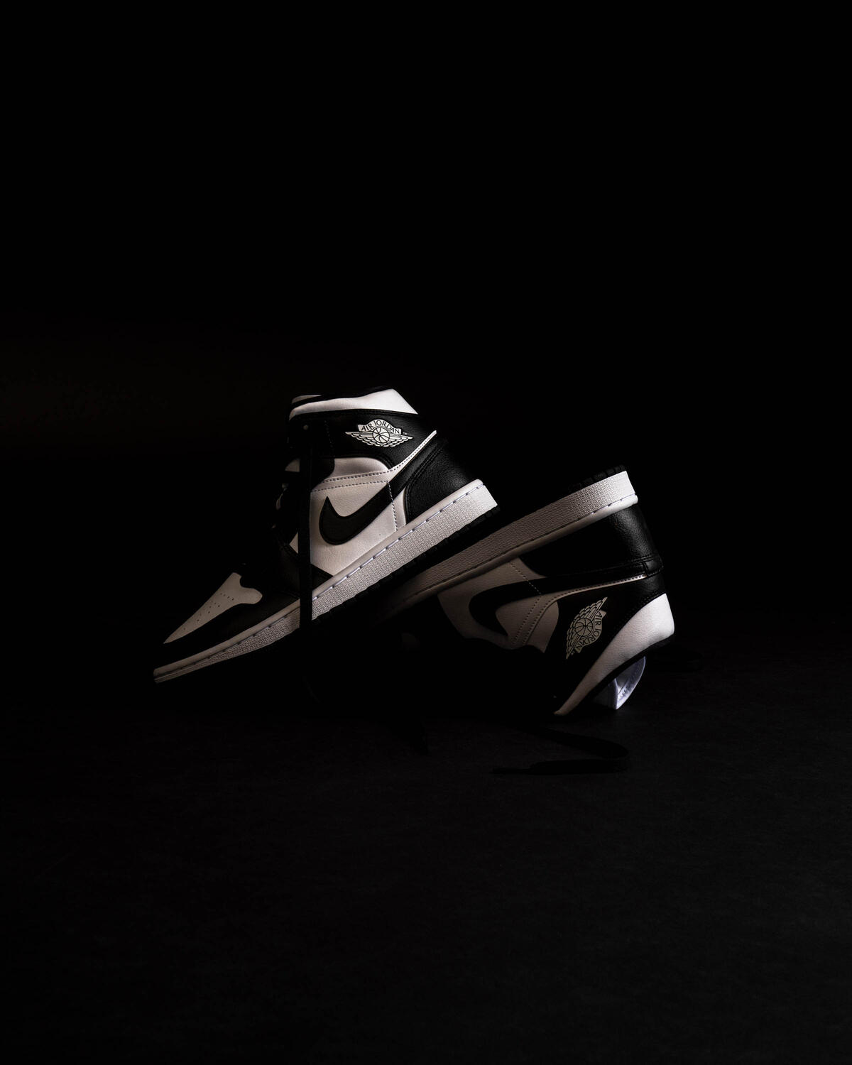 Air Jordan 1 Mid 'Panda' (Women's) - Image 38