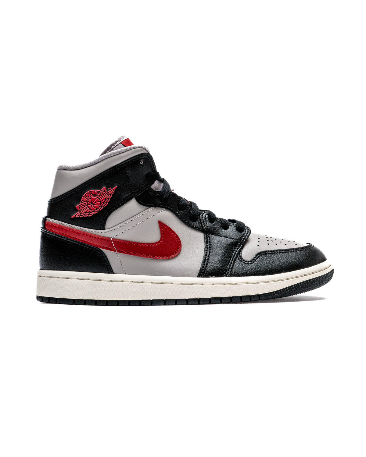 Air Jordan 1 Mid 'Sail/Off Noir/White/Gym Red' (Women's) - Image 7