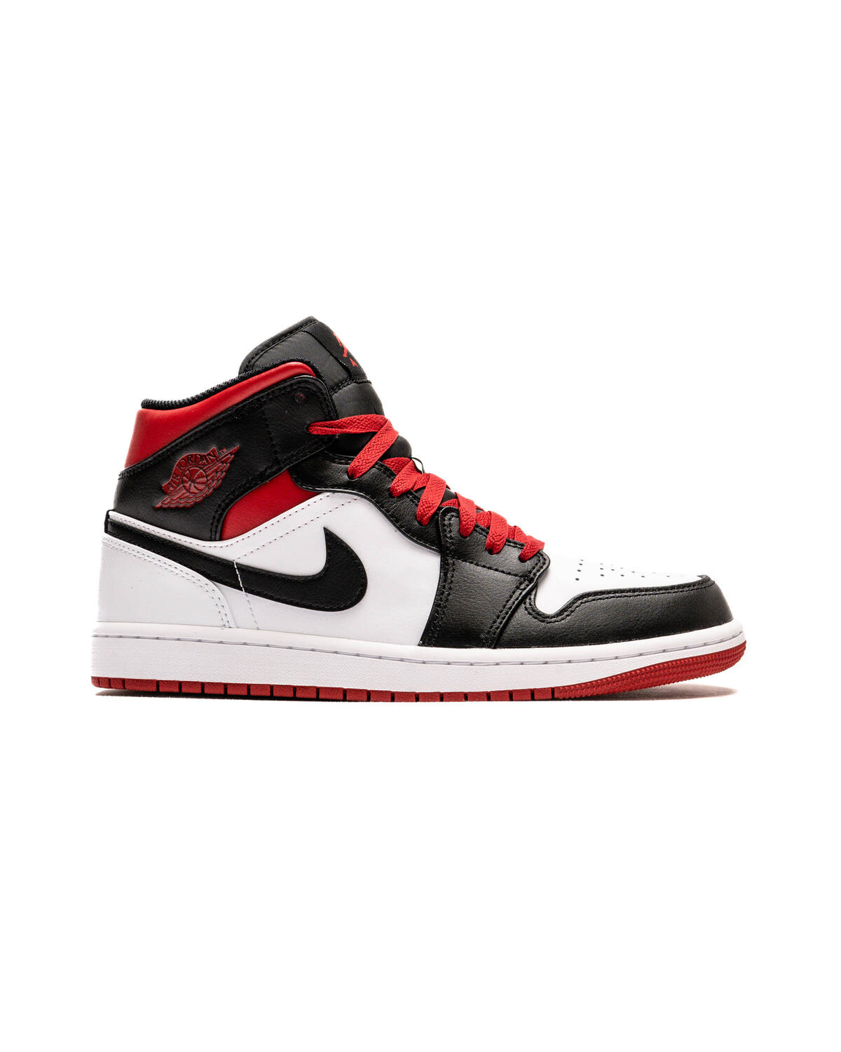 Jordan - Men - Air Jordan 1 Mid - White/Gym Red/Black - Image 17