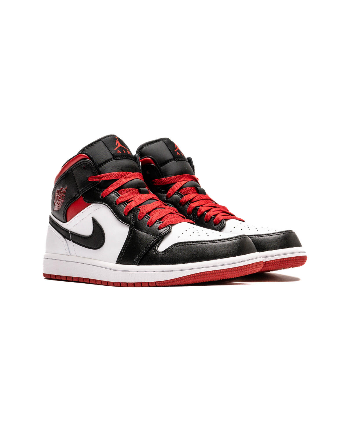Jordan - Men - Air Jordan 1 Mid - White/Gym Red/Black - Image 18
