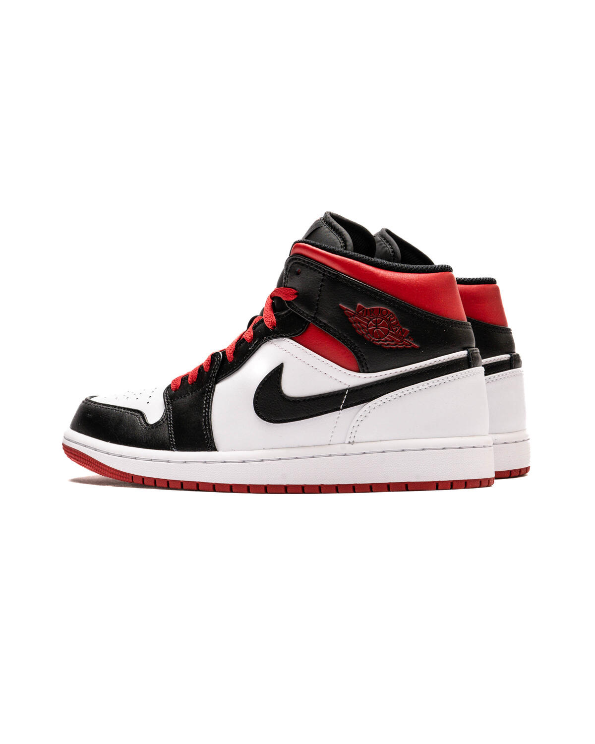 Jordan - Men - Air Jordan 1 Mid - White/Gym Red/Black - Image 19