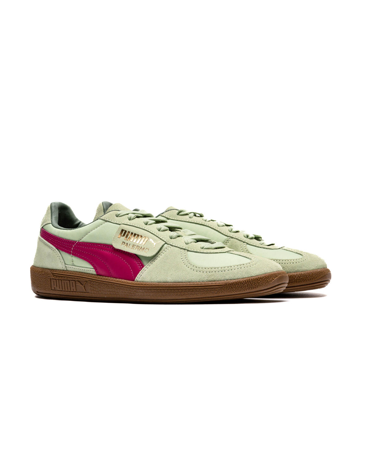 Puma Palermo Green / Pink - Image 21
