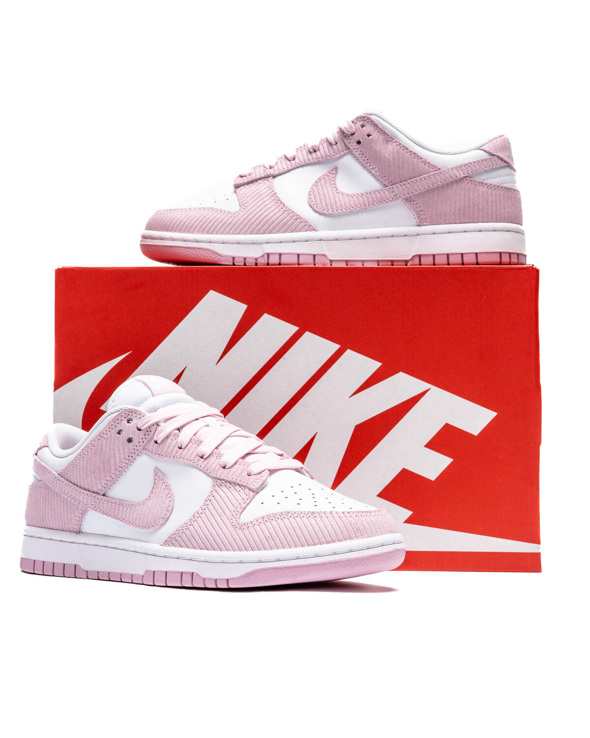 Nike Dunk Low White / Pink (Women's) - Image 22