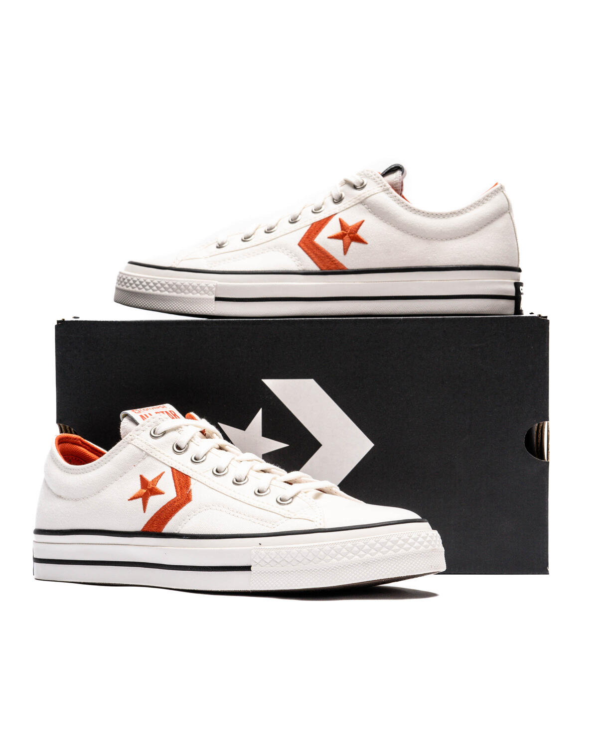 Converse Star Player 76 Weiß / Orange - Image 12