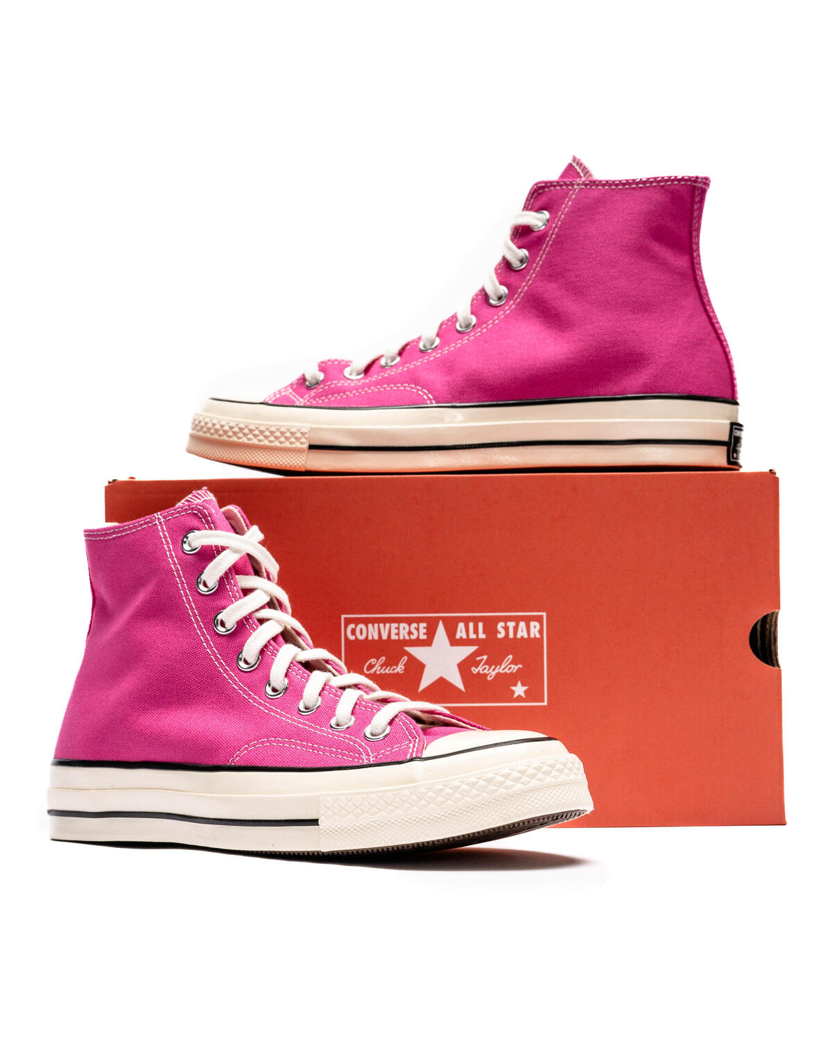 Converse Chuck 70 Hi Lucky Pink / Egret / Black - Image 12